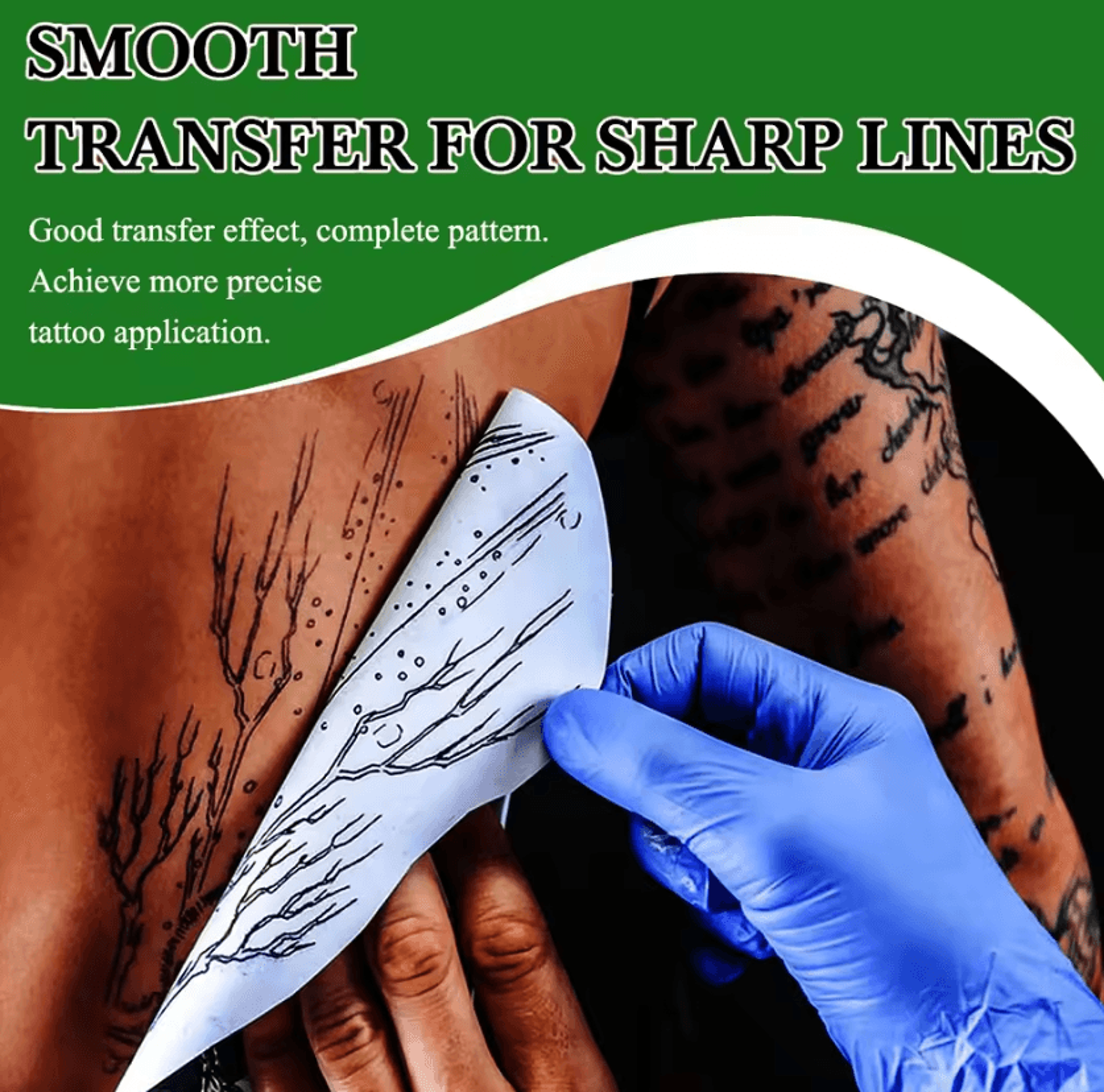 InkFlow Tattoo Stencil Transfer Gel For Clear And Precise Design Application 3