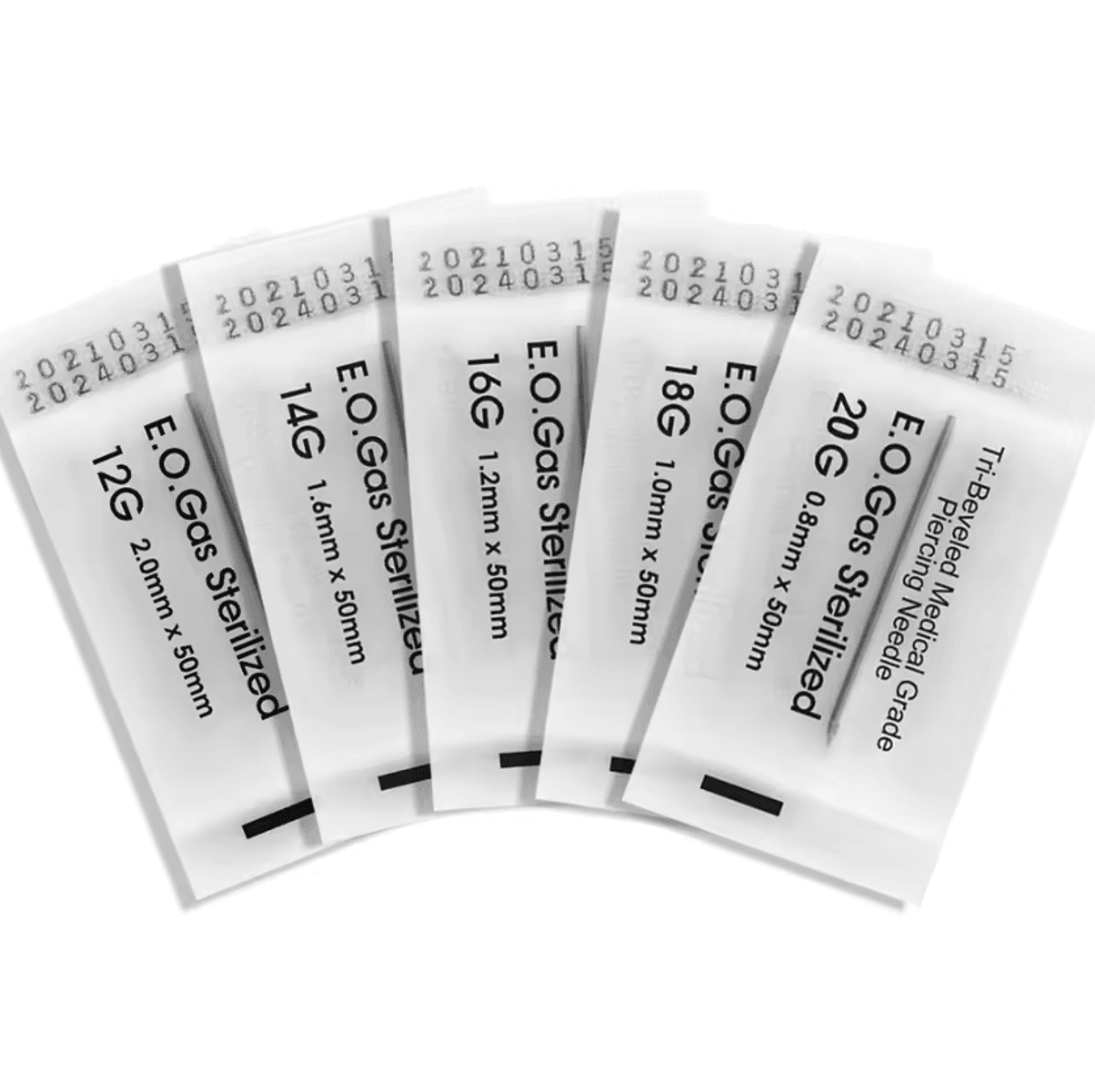 PierceFlex Pro Disposable Body Piercing Needles In Multiple Gauge Sizes 5