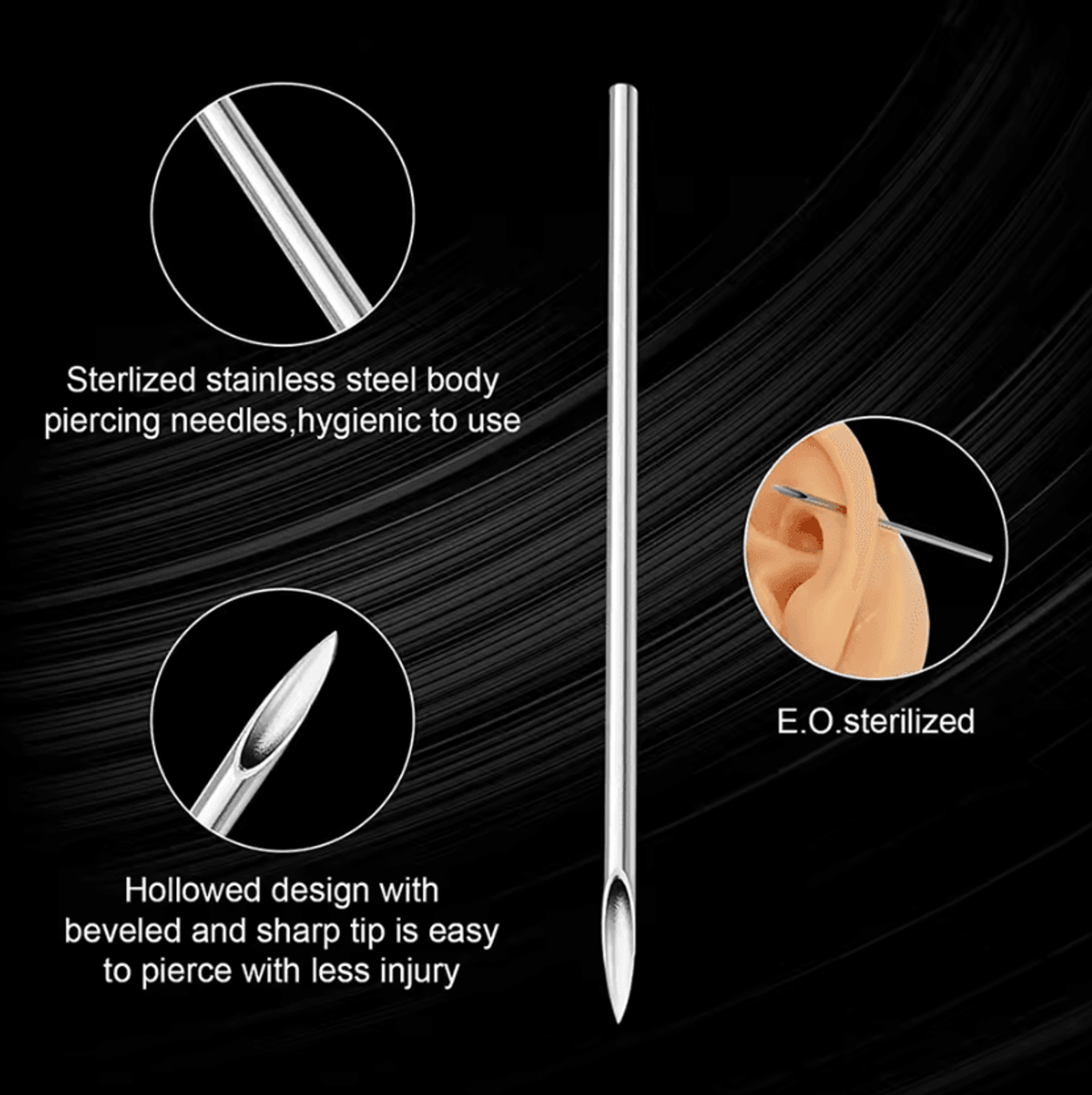 PiercePoint Elite Disposable Body Piercing Needles For Professional Piercing Supplies 1