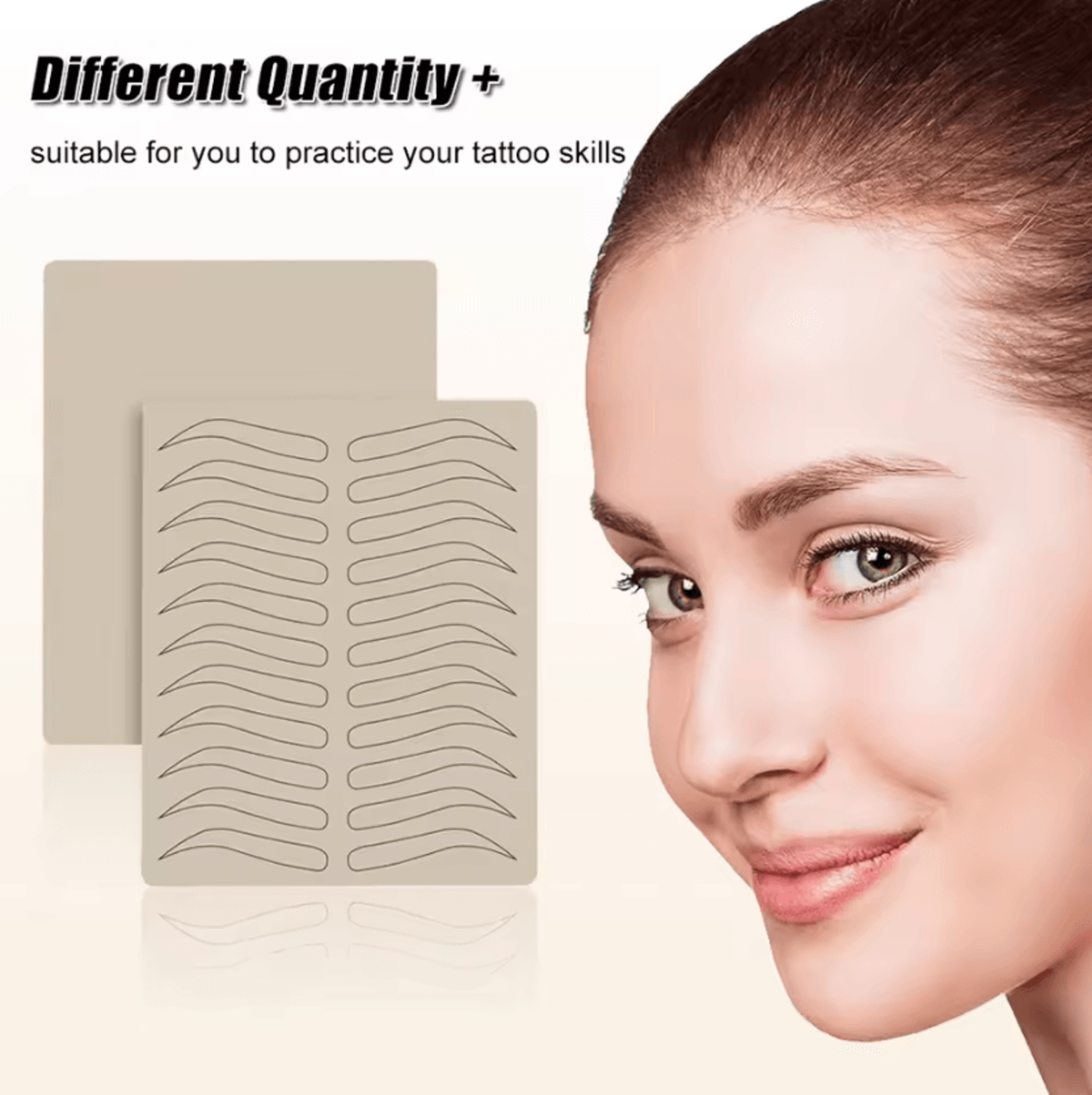 BrowCanvas Pro Microblading Eyebrow Practice Skin For Permanent Makeup Training 5