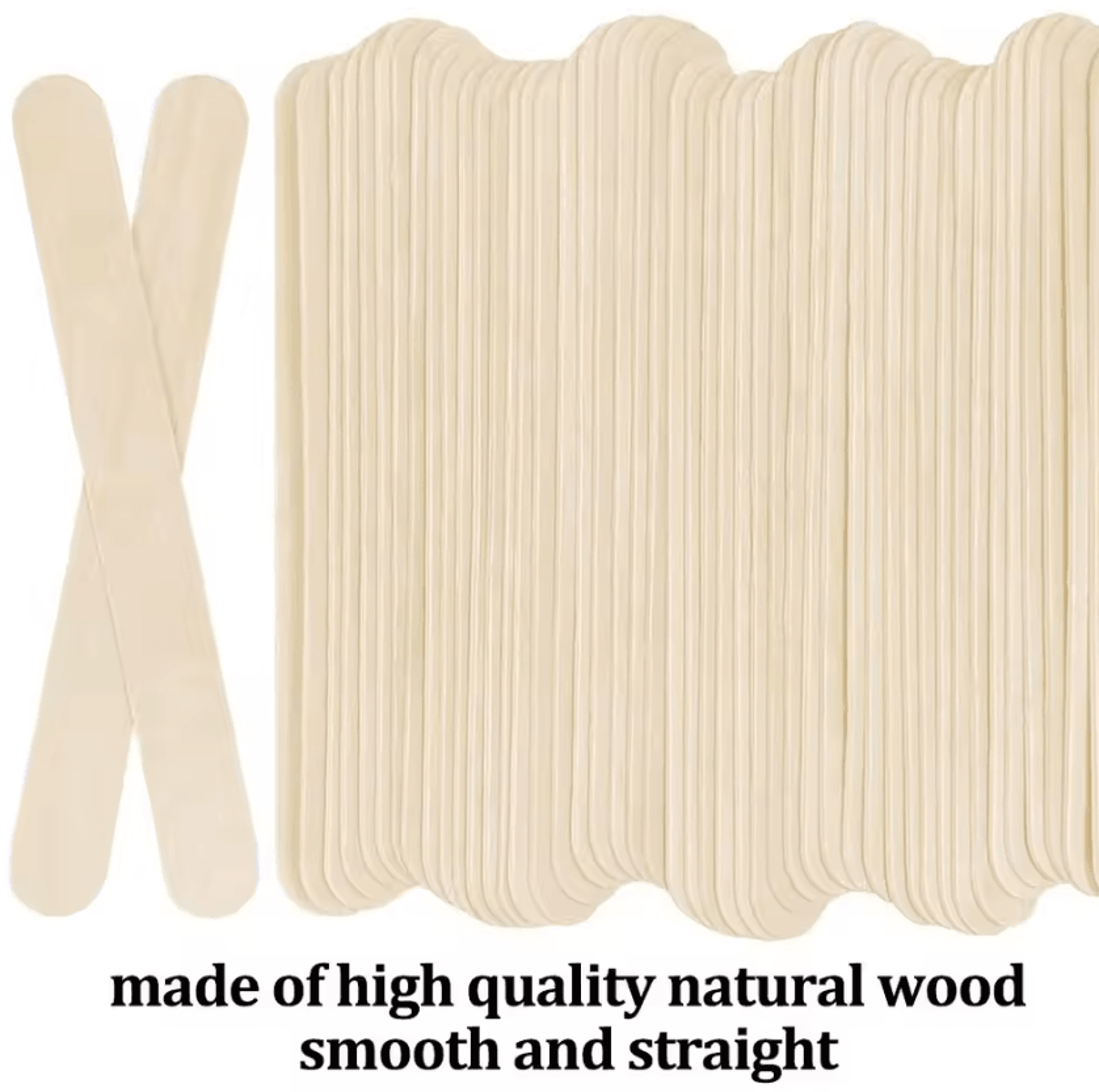craftblend pro disposable wooden tattoo applicator sticks for beauty and diy projects