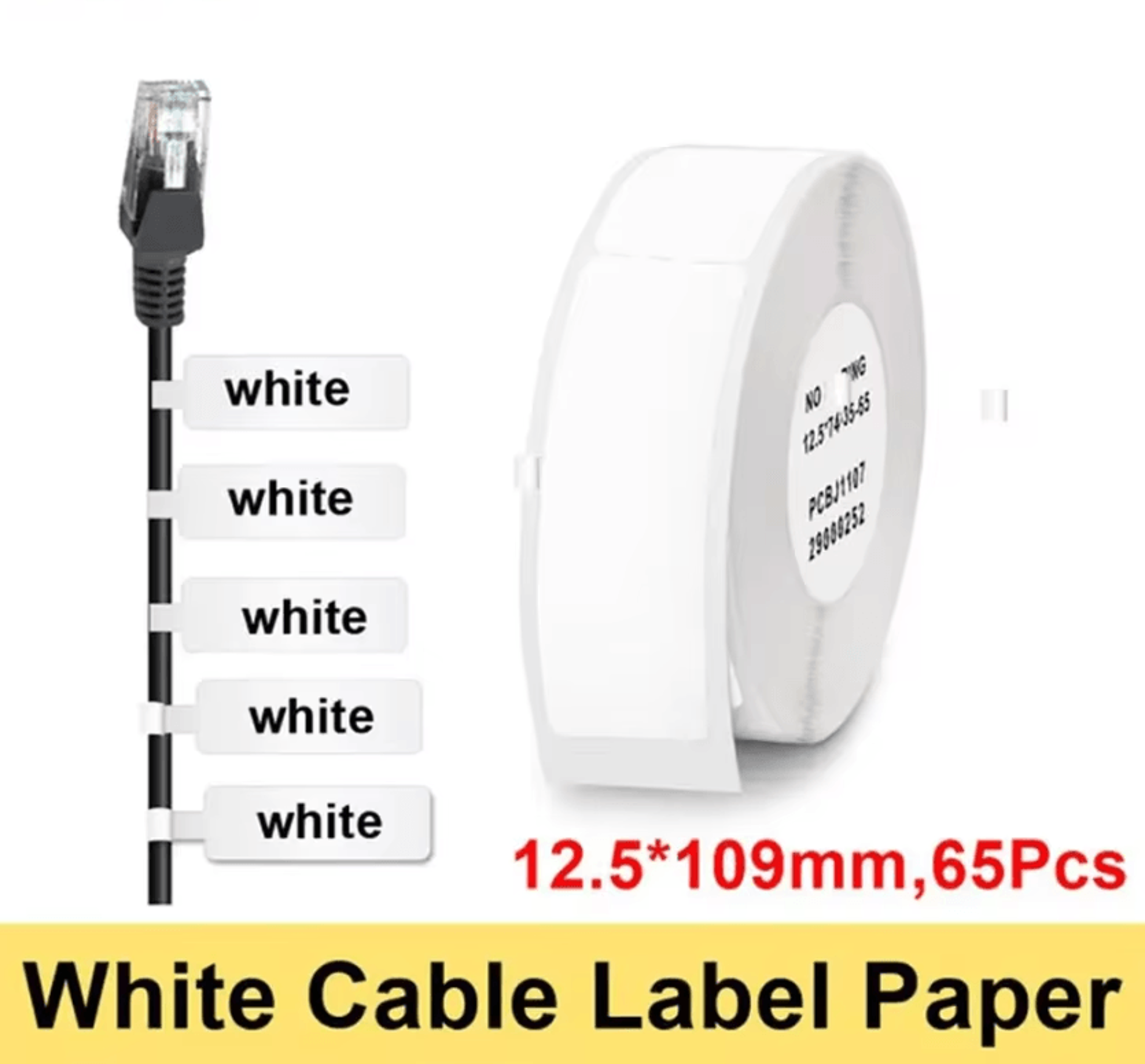 Marklife CableMark Waterproof Thermal Cable Labels For P15 M1 And P12 Printers 5