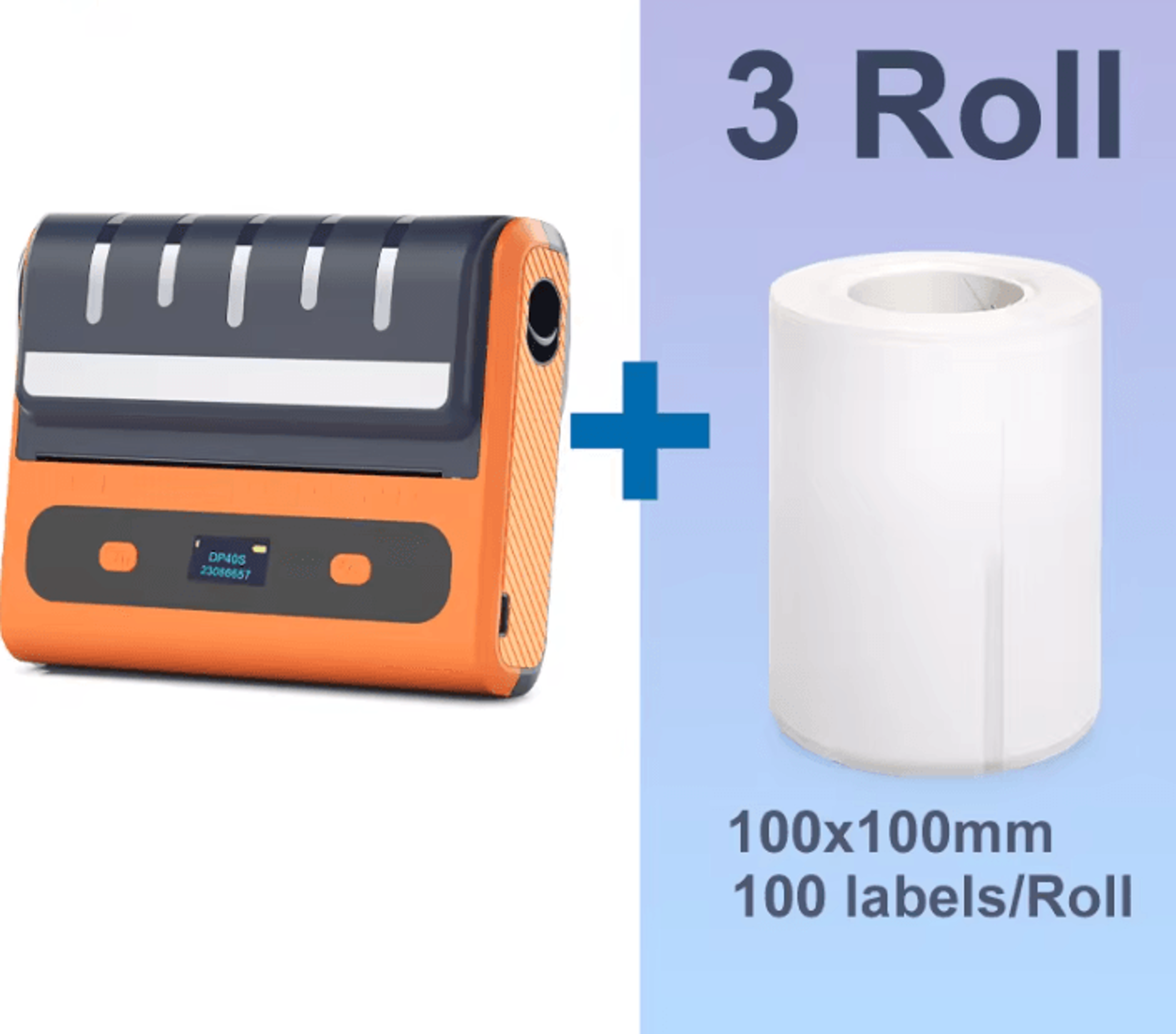 DETONGER DP40S LabelPro 4Inch Wireless Thermal Barcode Printer For Business And Shipping 9