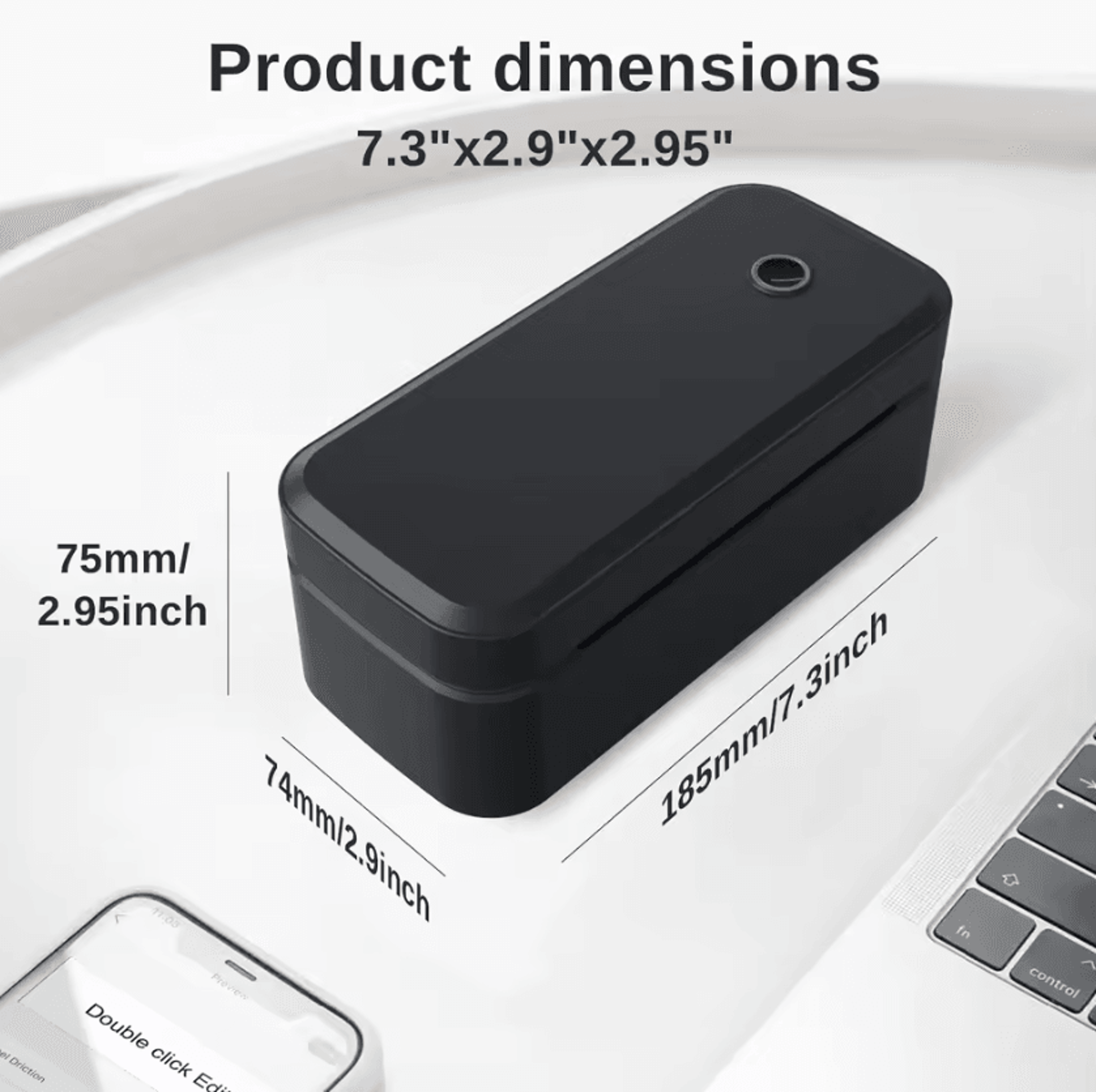 Marklife X4 ParcelFlow Bluetooth 4x6 Thermal Shipping Label Printer For Small Businesses 2