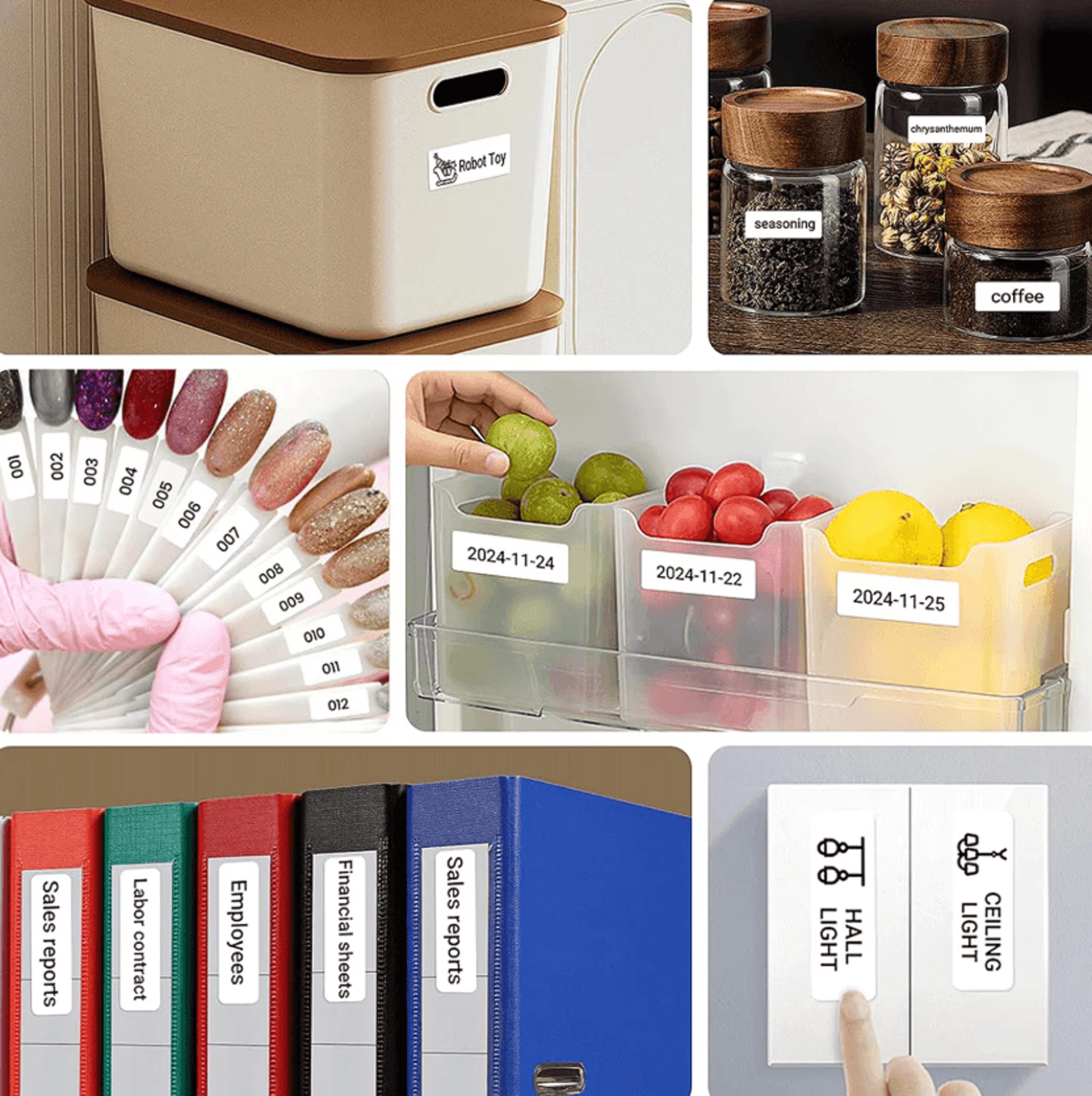 Marklife P15 LabelNest Mini Inkless Thermal Sticker Printer For Home And Office Organization 3