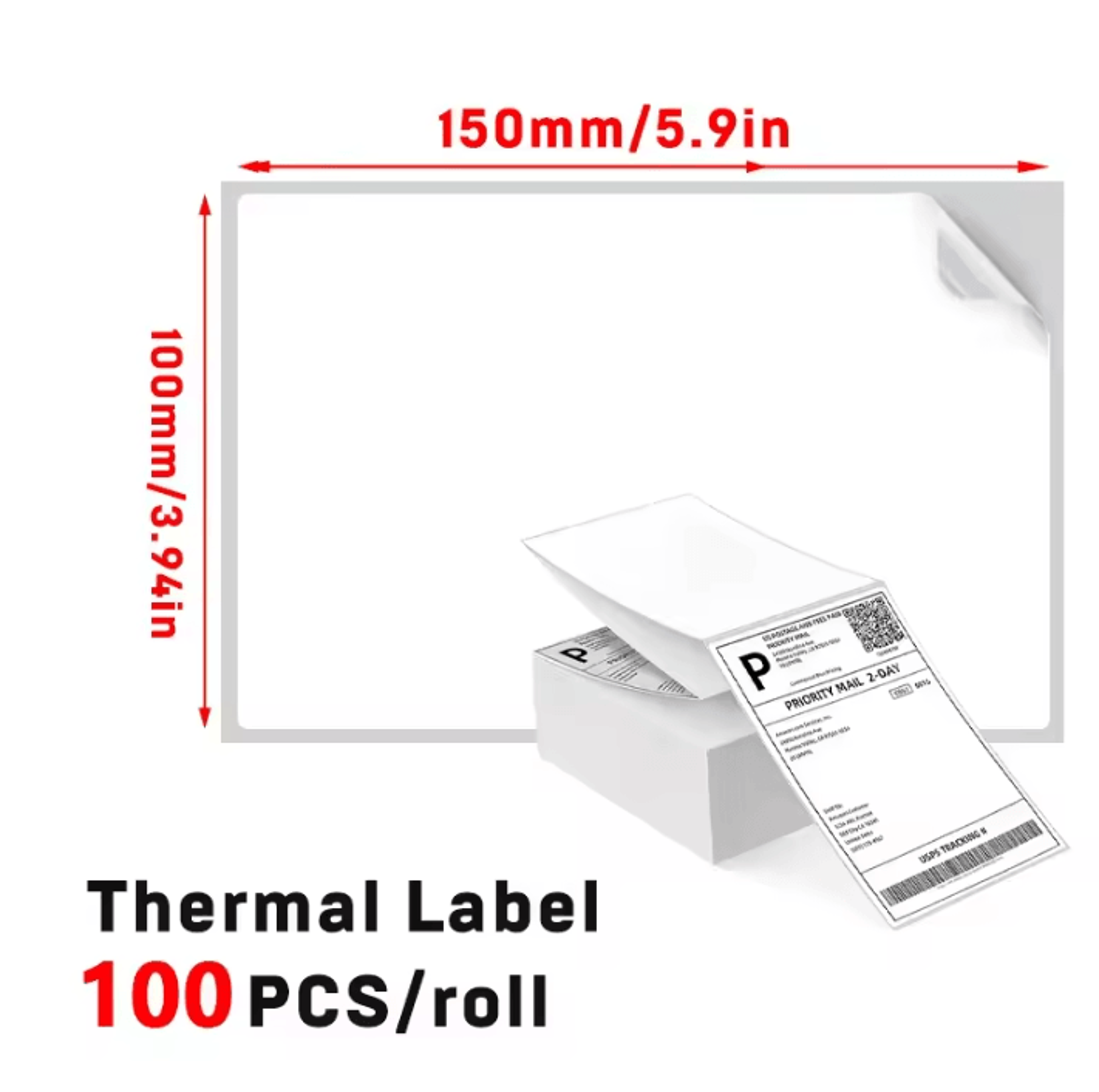 ShipSeal Pro 4x6 SelfAdhesive Thermal Shipping Labels For Barcode And Package Printing 6