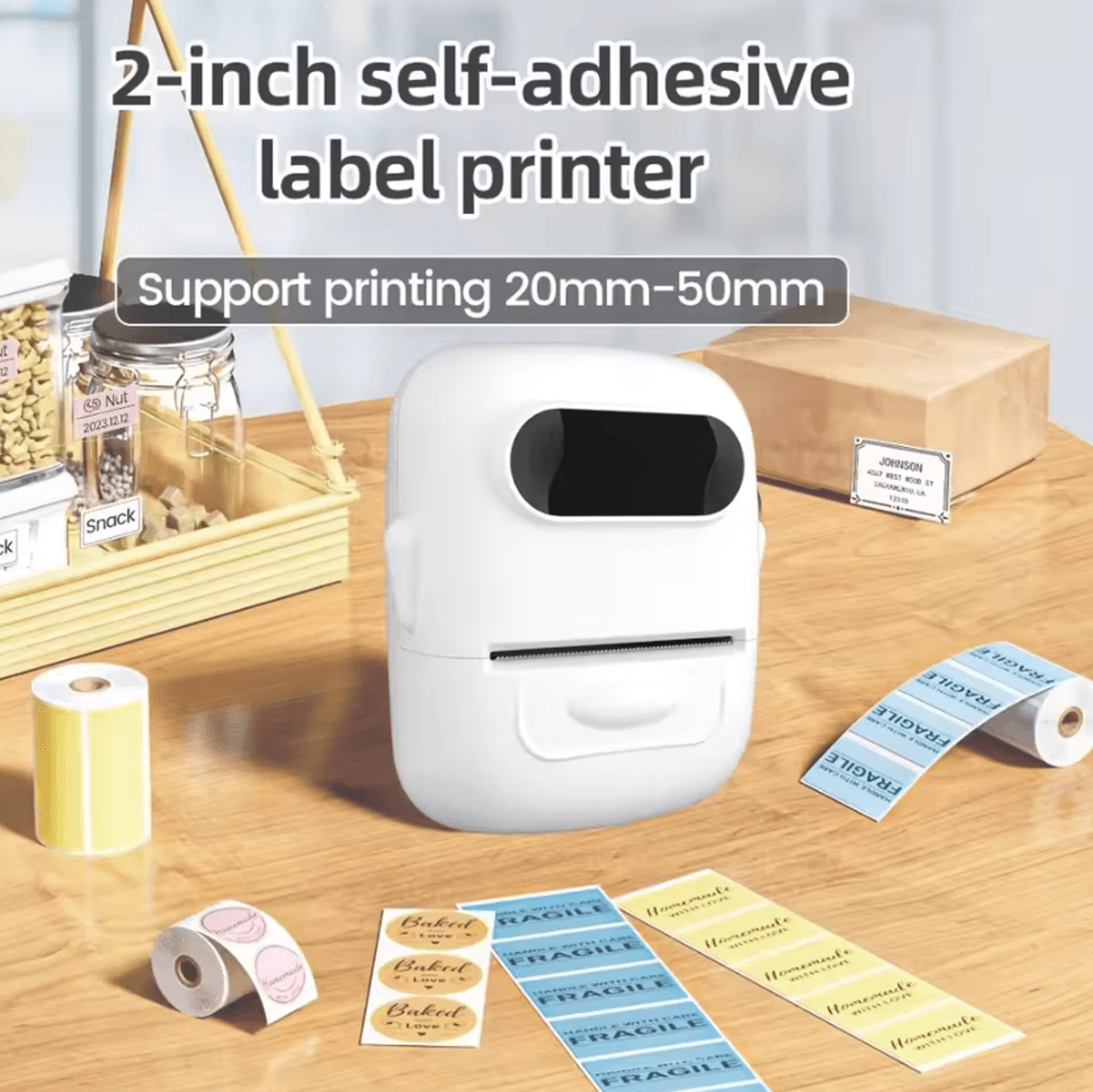 Marklife P50 LabelWorks Thermal Sticker Printer For Home Organization DIY Crafts And Business 2