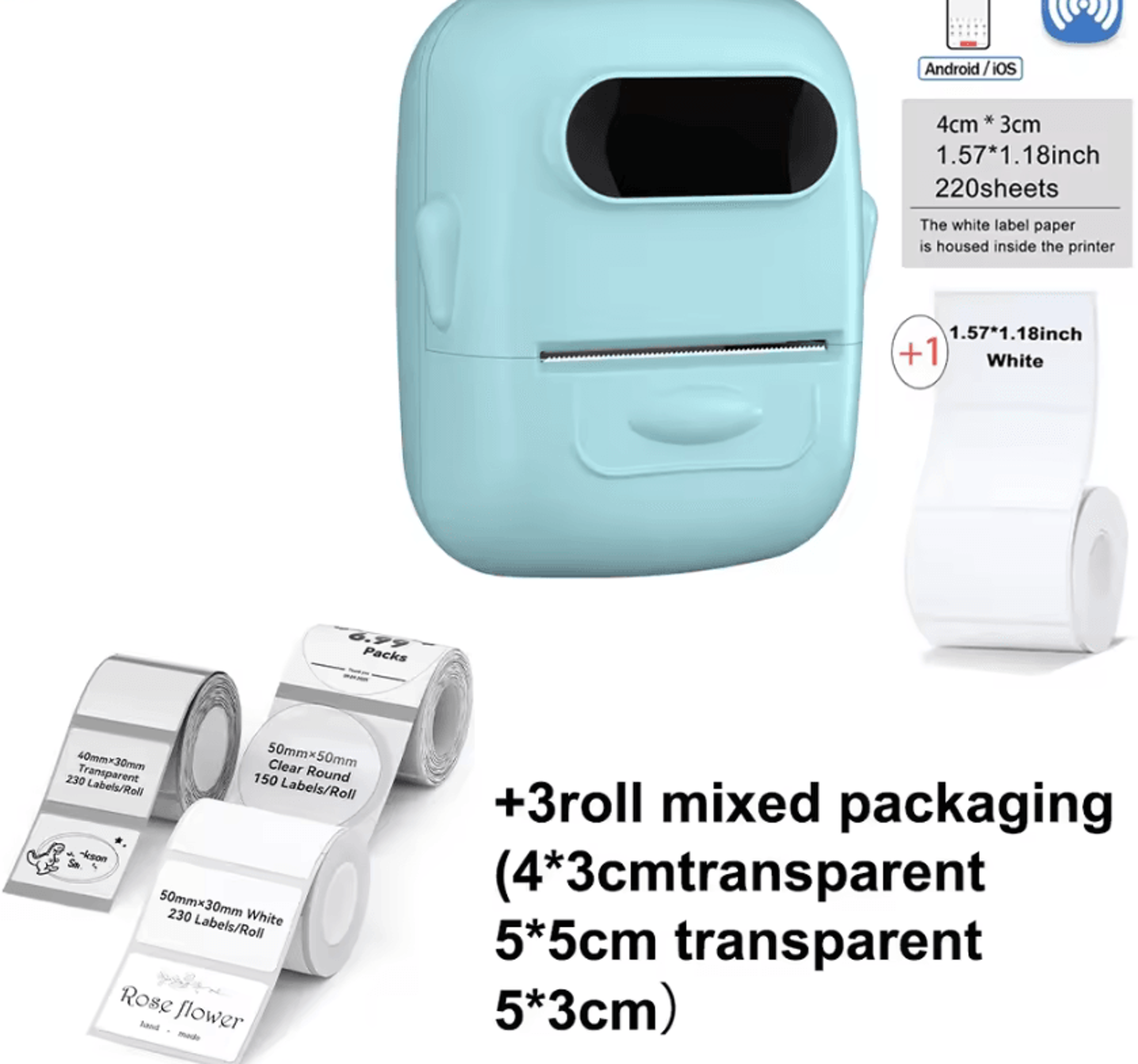 Marklife P50 LabelWorks Thermal Sticker Printer For Home Organization DIY Crafts And Business 14