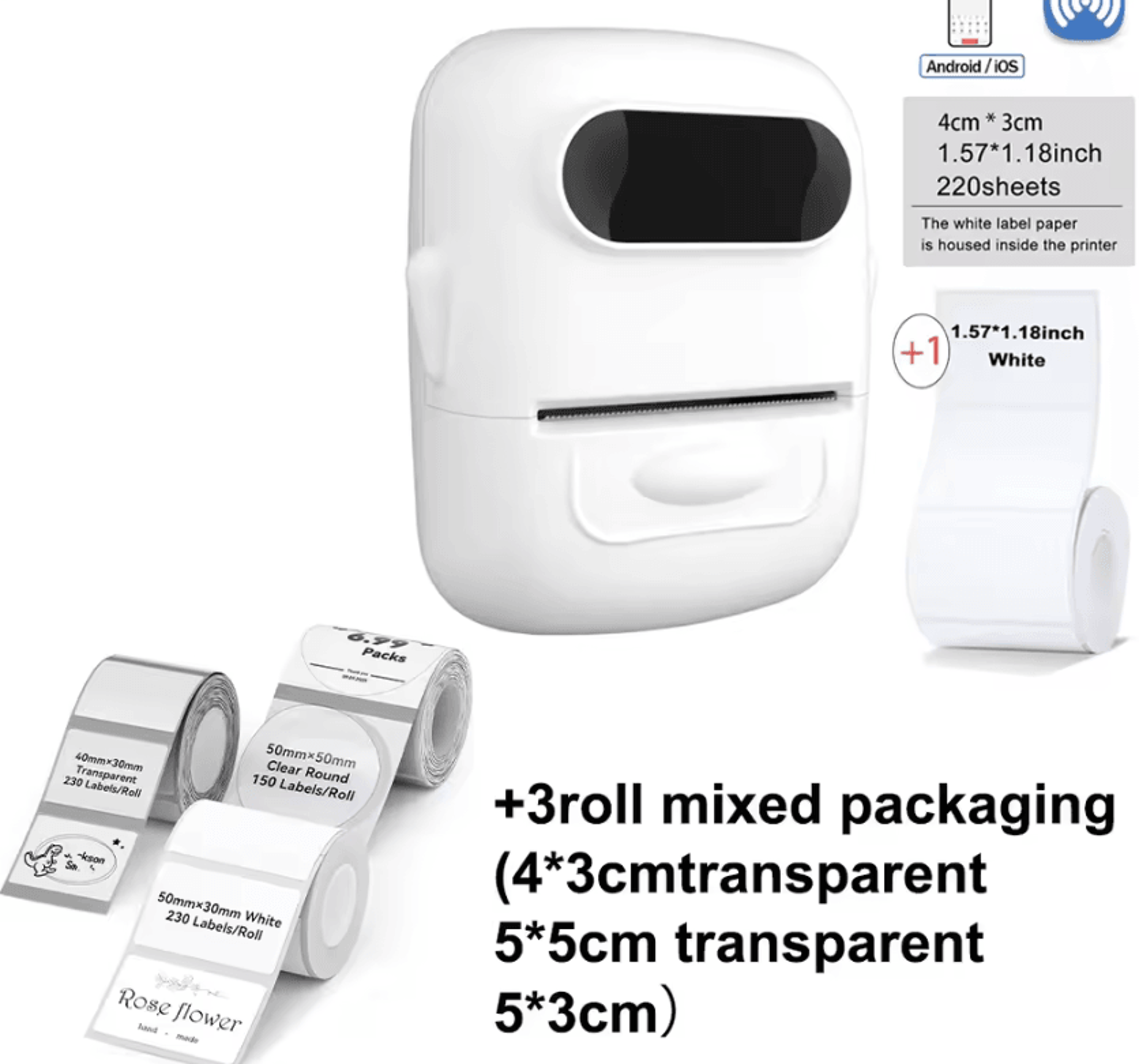 Marklife P50 LabelWorks Thermal Sticker Printer For Home Organization DIY Crafts And Business 13