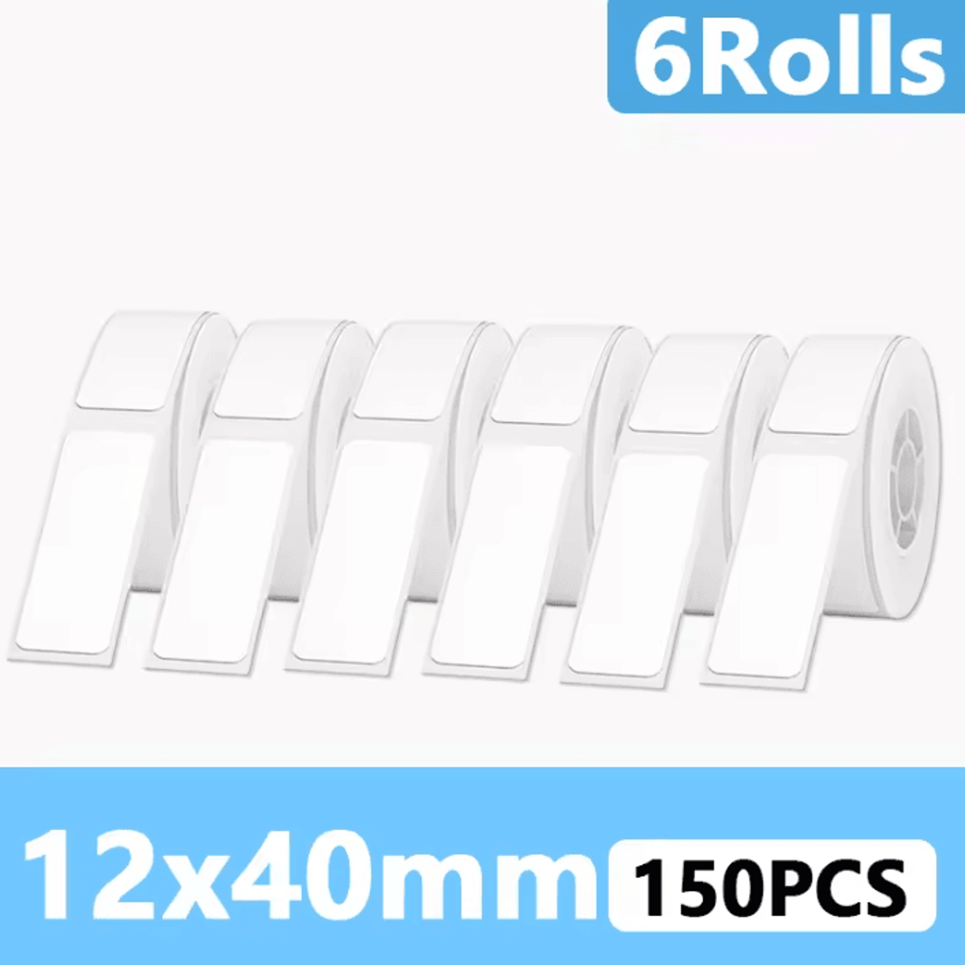 Marklife White Thermal Label Stickers SelfAdhesive Printer Paper For P15 P12 P11 D30 Q30 5