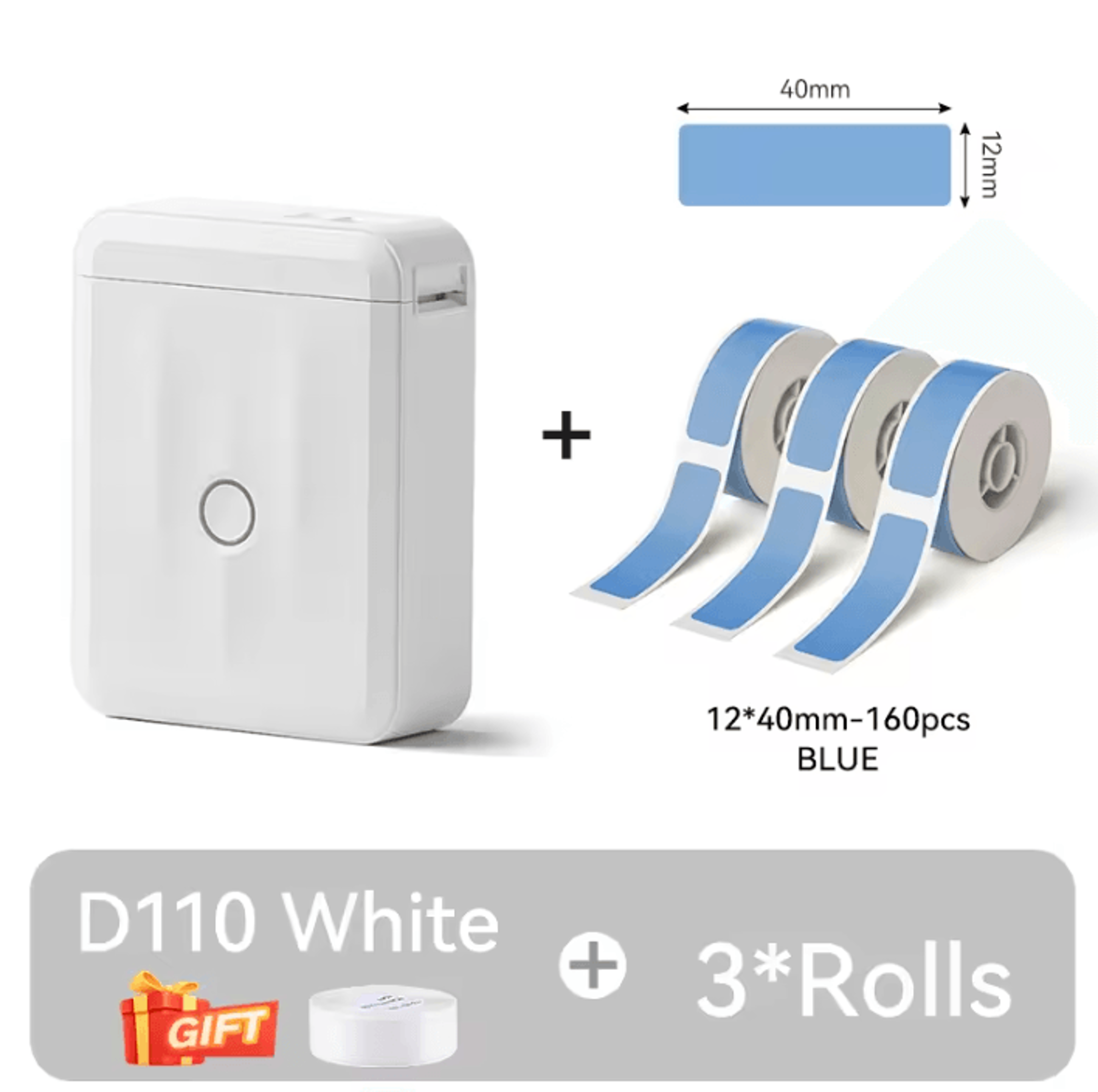 NIIMBOT D110 Mini Portable Thermal Label Printer SelfAdhesive Sticker Maker For Home Organization 15