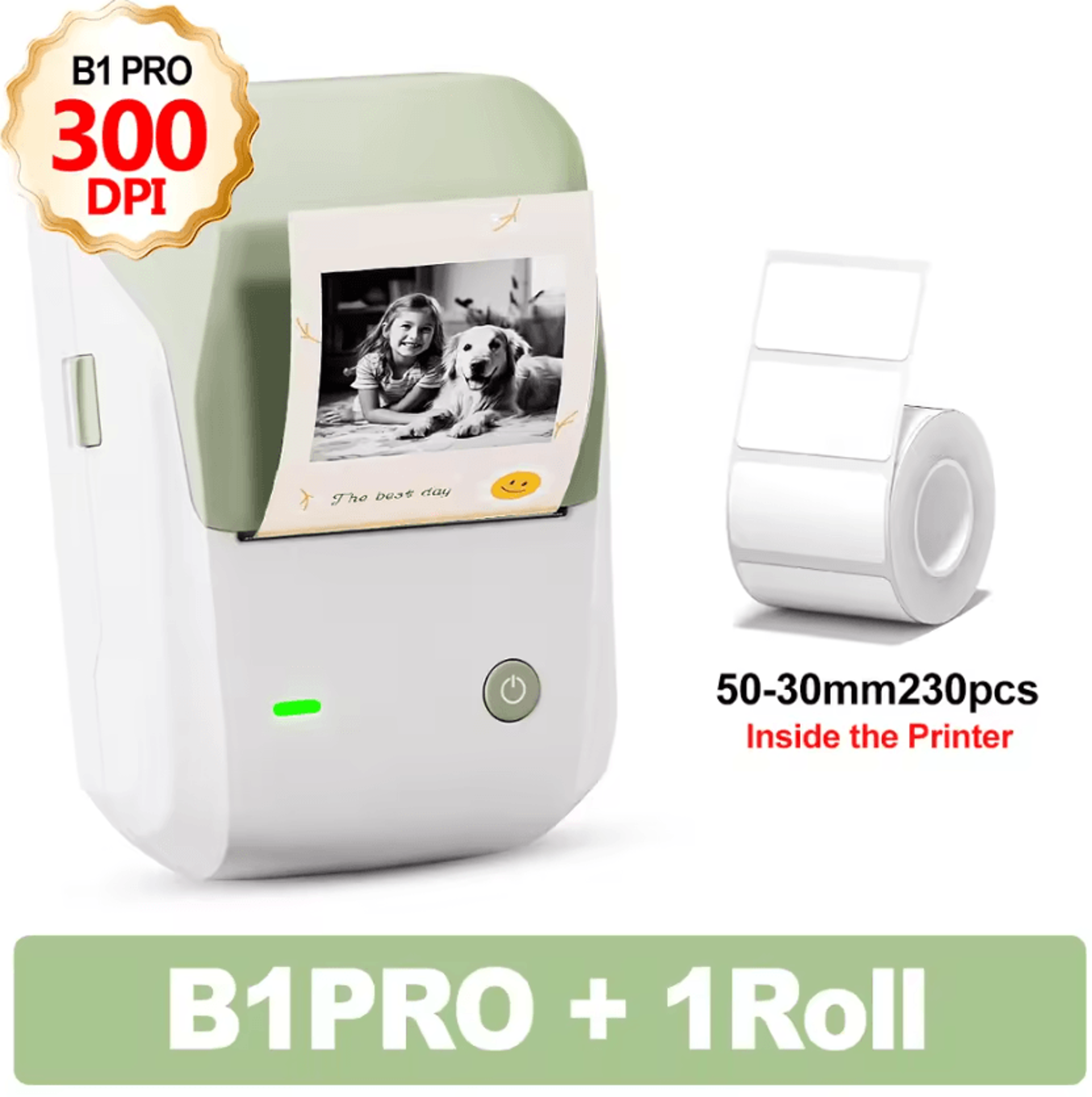 NIIMBOT B1 PRO 300DPI Bluetooth Thermal Label Printer Portable Wireless Sticker Maker 11