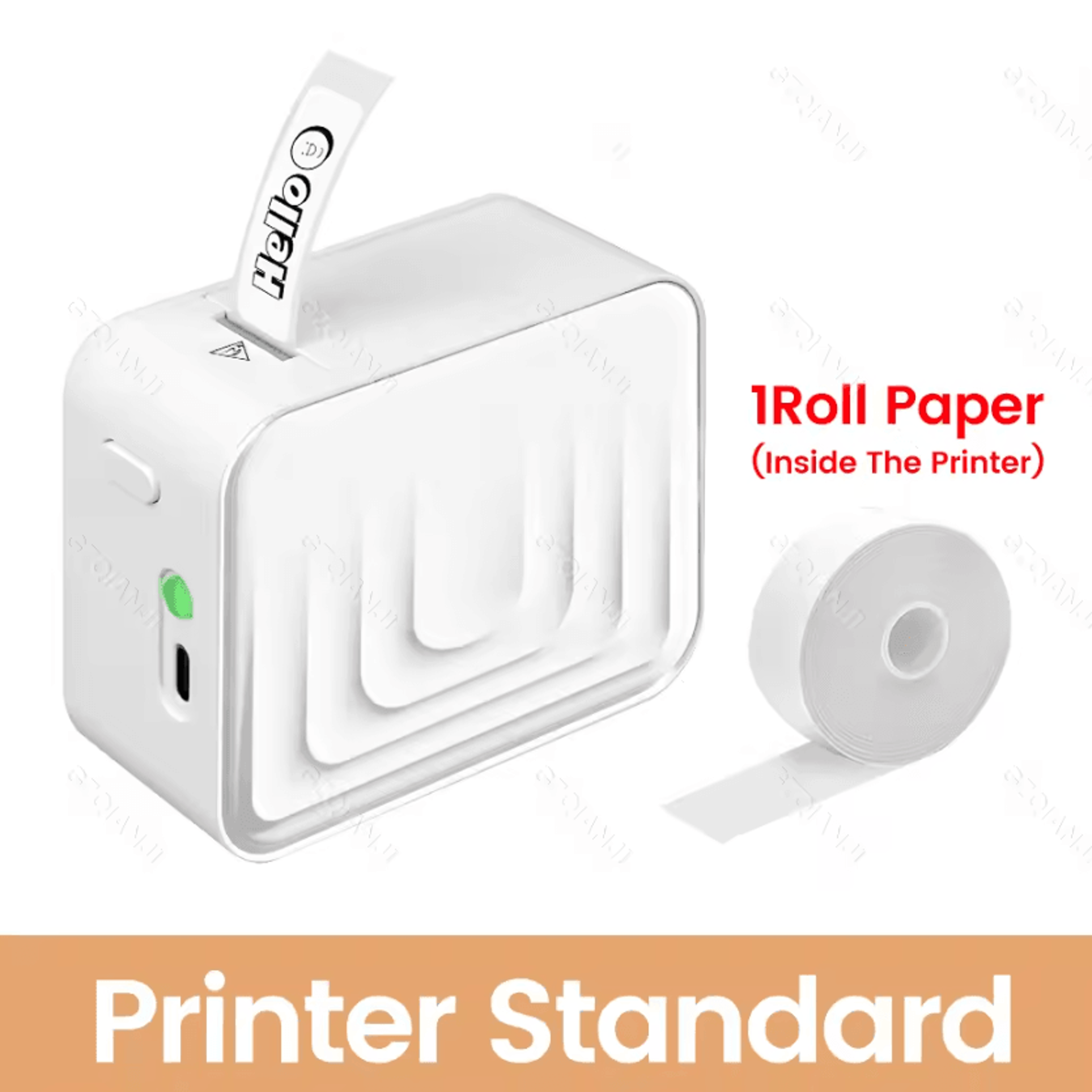 Marklife P15 Wireless Bluetooth Thermal Label Printer With White And Transparent Sticker Options 12