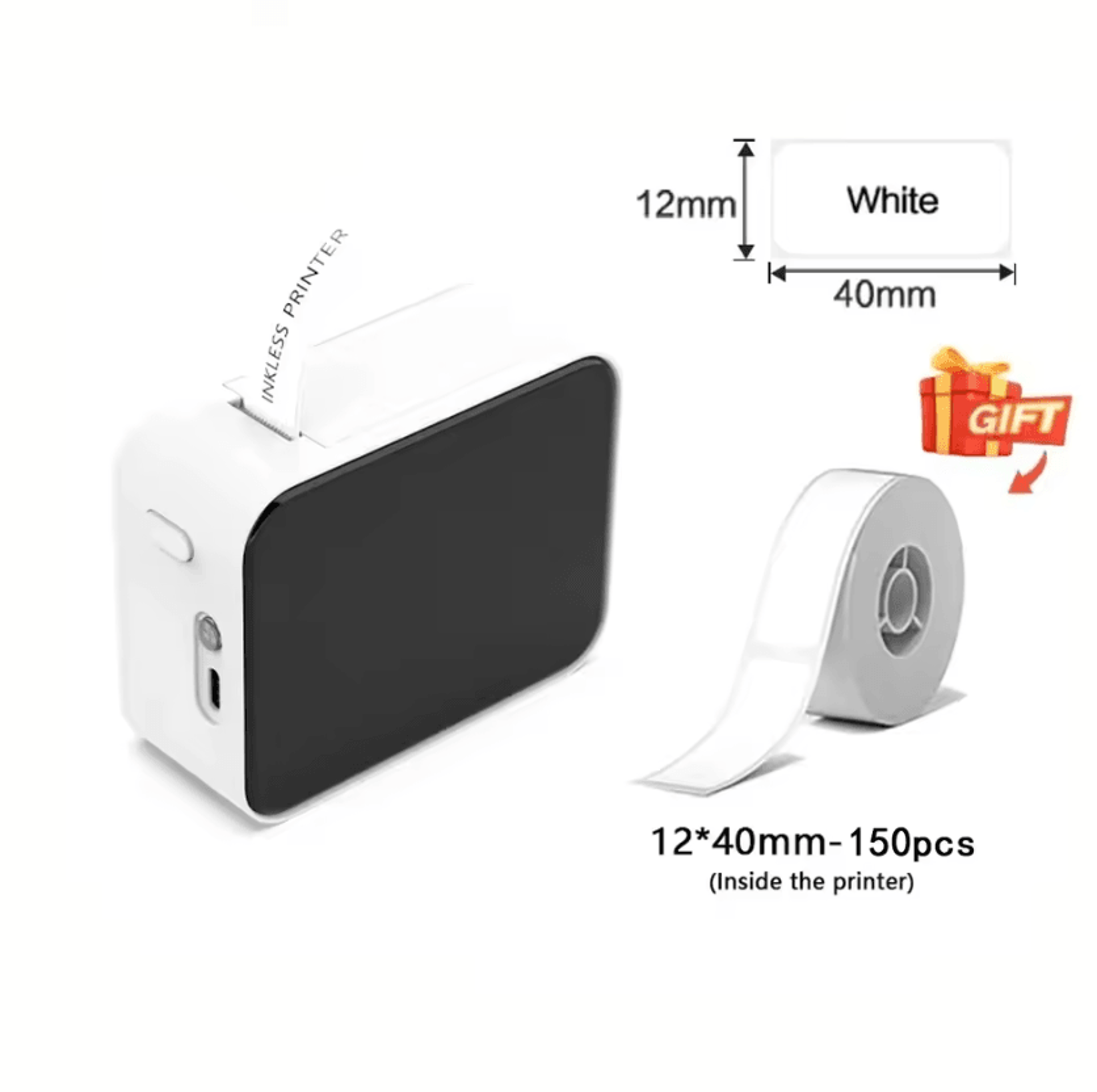 MarkLife P15 Mini Wireless Bluetooth Thermal Label Printer For Home Office And Custom Stickers 6