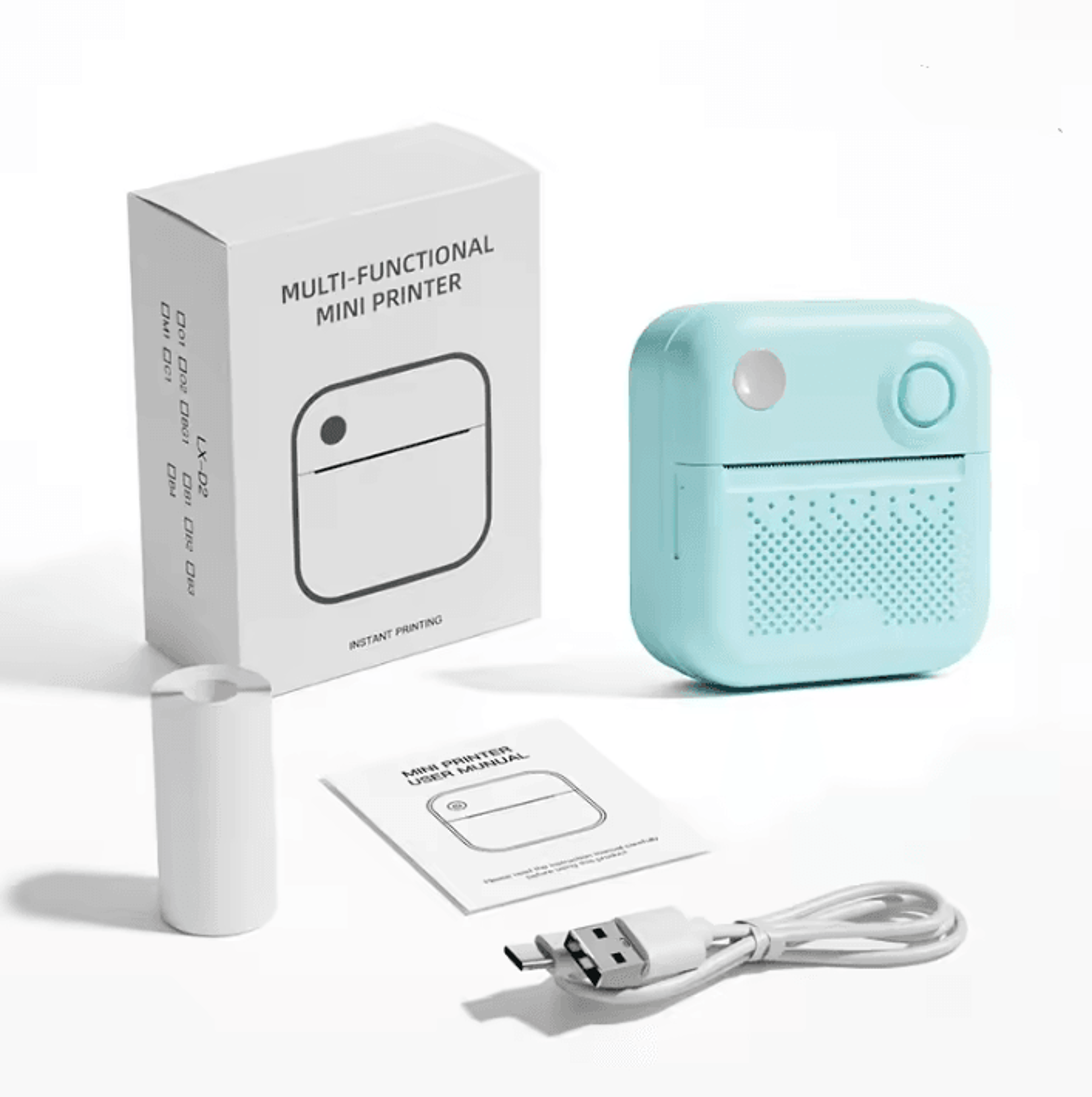 Dolewa D3 Mini Portable Thermal Printer For Photos Notes And Sticker Label Printing 19