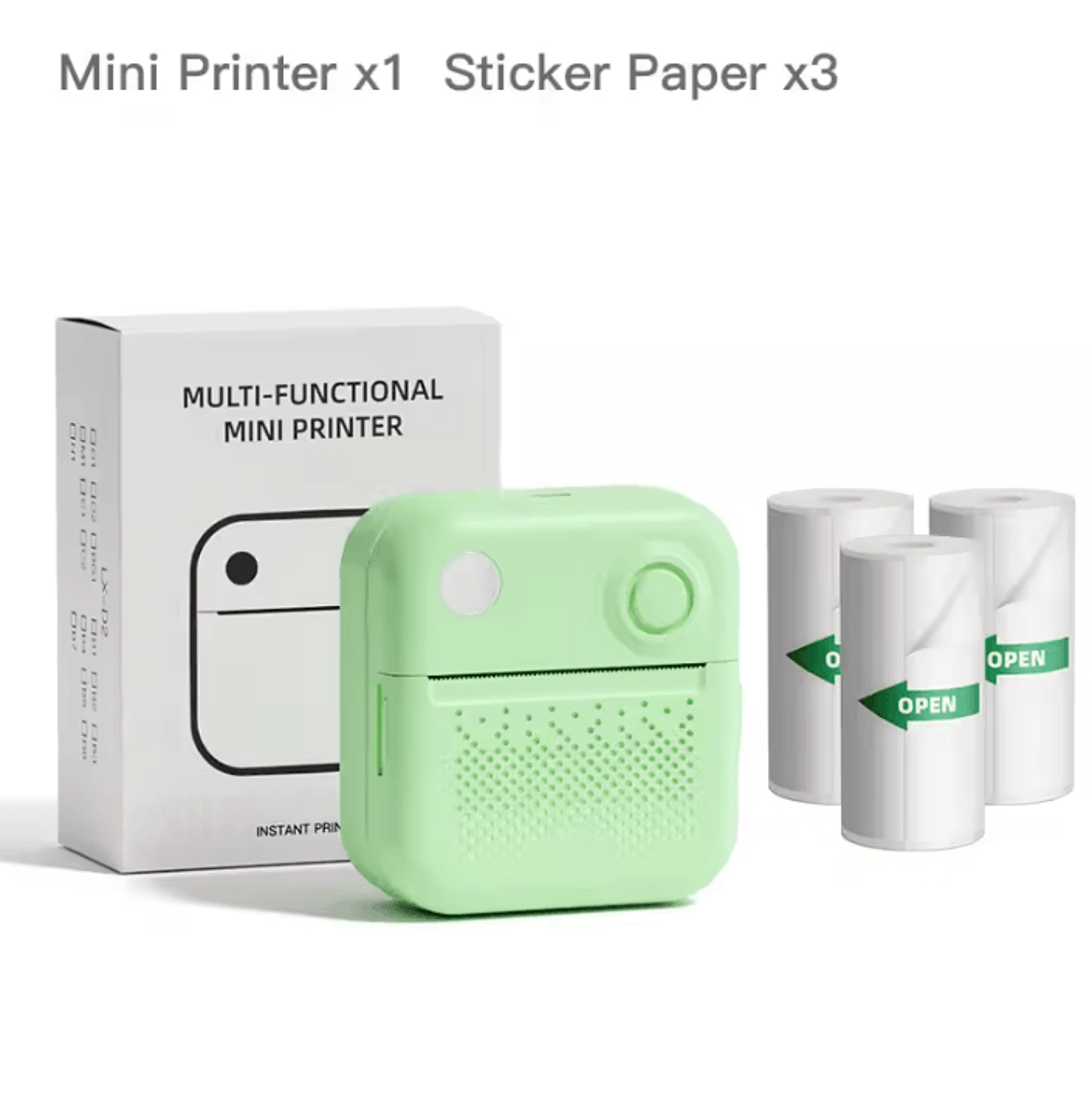 Dolewa D3 Mini Portable Thermal Printer For Photos Notes And Sticker Label Printing 18