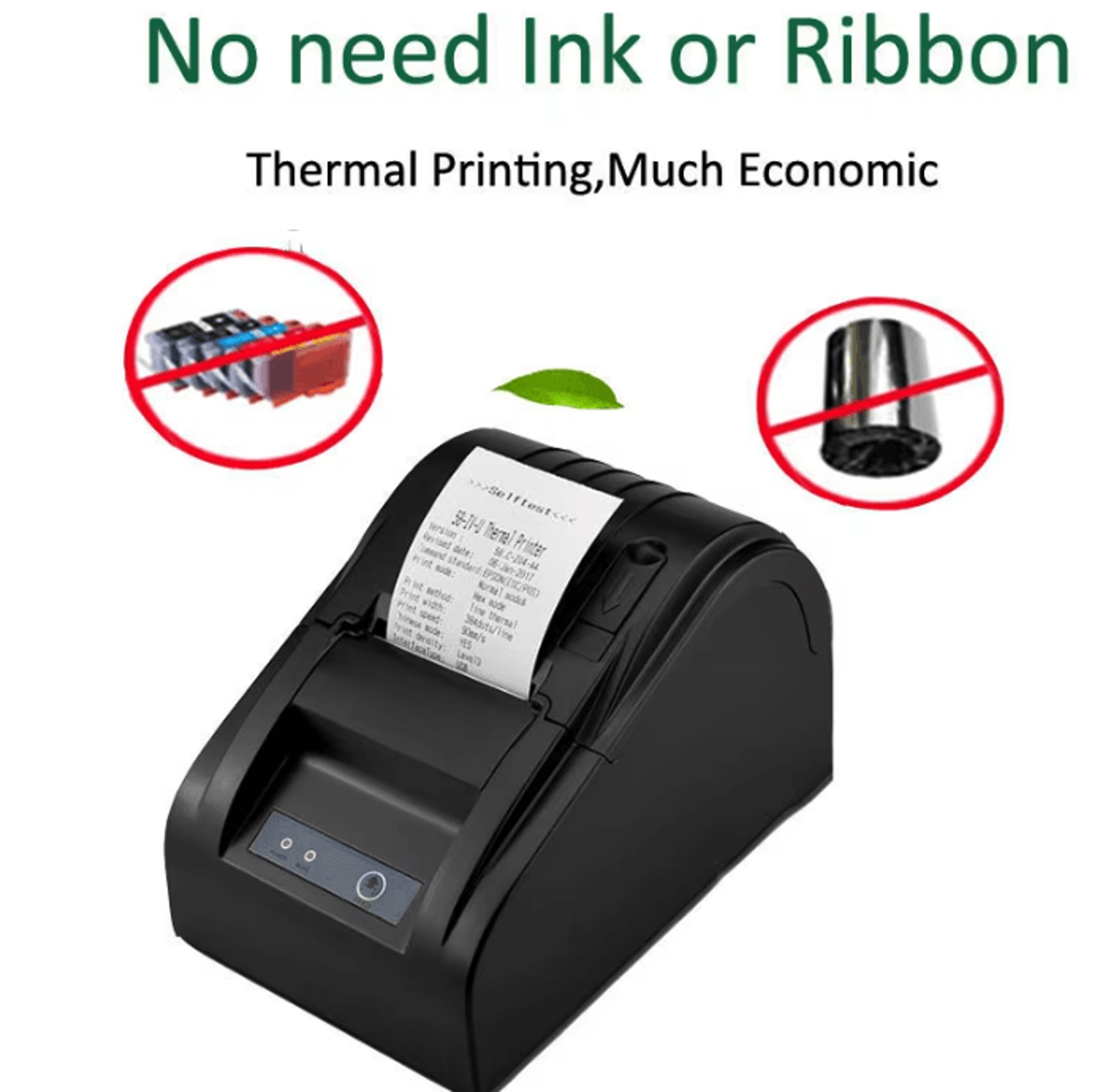 NETUM NT5890T 58mm USB Thermal Receipt Printer RS232 POS Machine For Retail And Restaurants 3