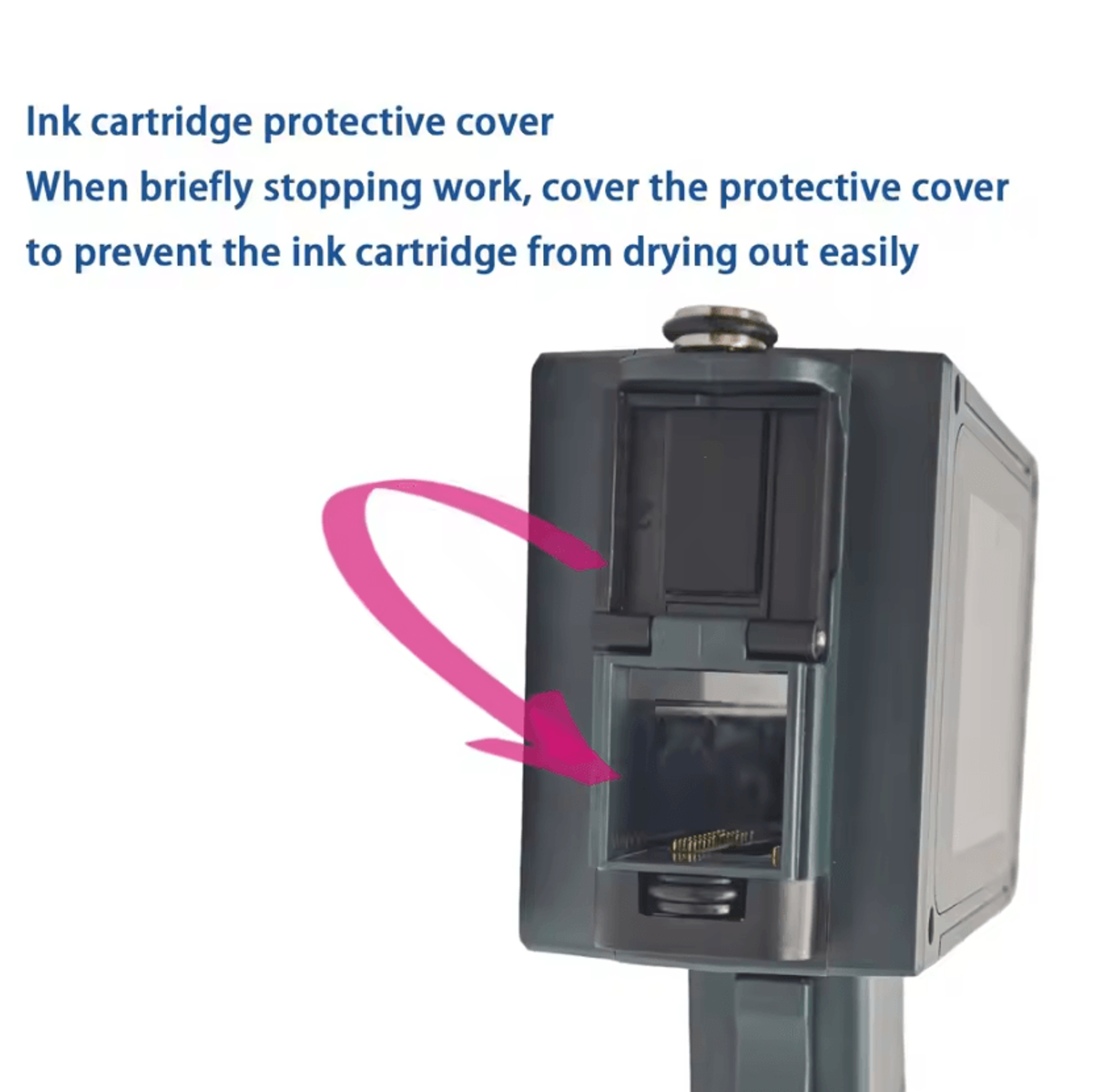 DCODE DC15 Portable 127mm Inkjet Coding Printer For QR Codes Barcodes Logos And Date Marking 2
