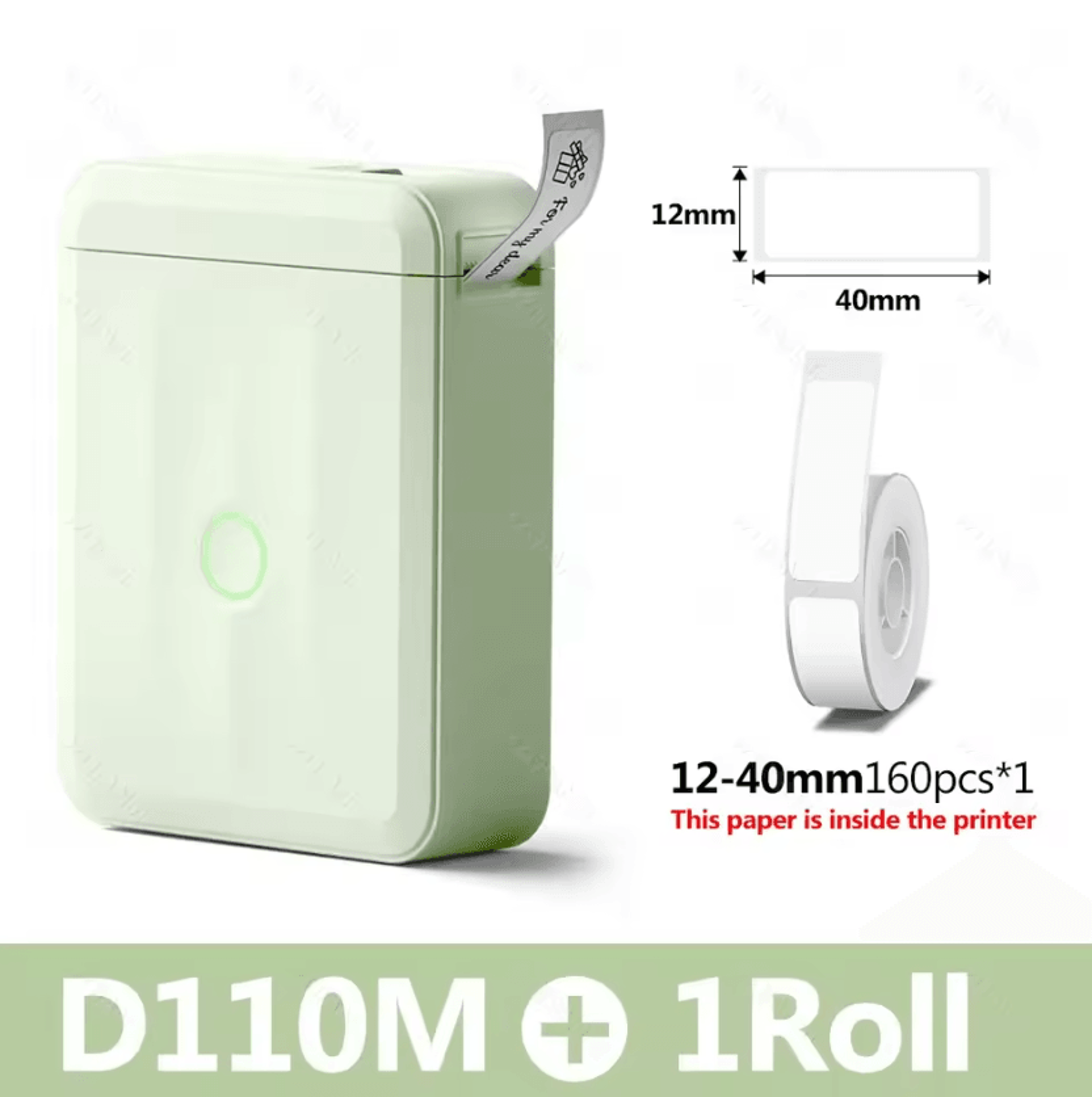 NIIMBOT D110 Smart Mini Thermal Label Printer Portable Pocket Sticker Maker For Home And Office 4