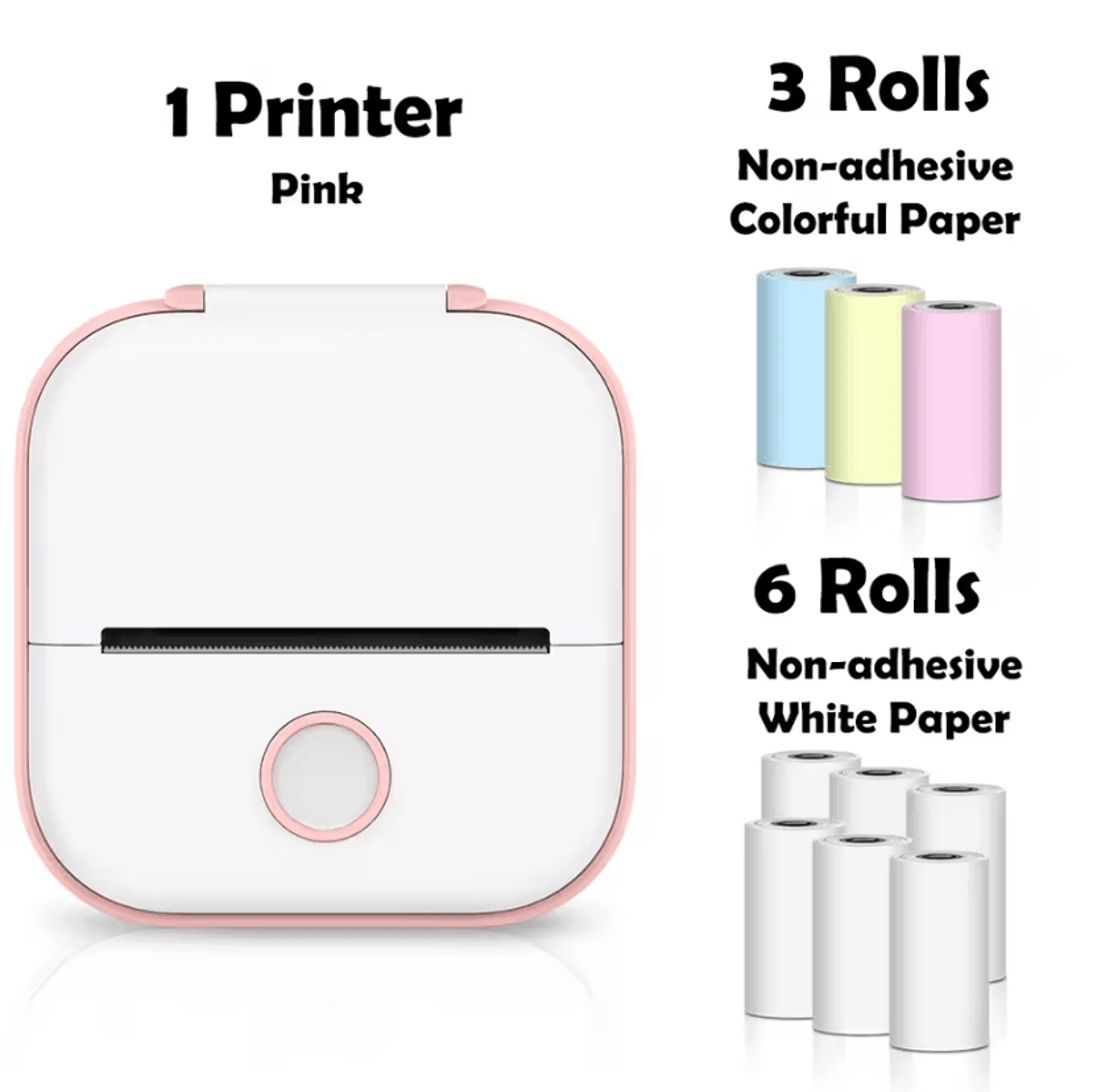 Phomemo T02 Mini Wireless Thermal Printer Portable Pocket Sticker Maker For Journals And Labels 7
