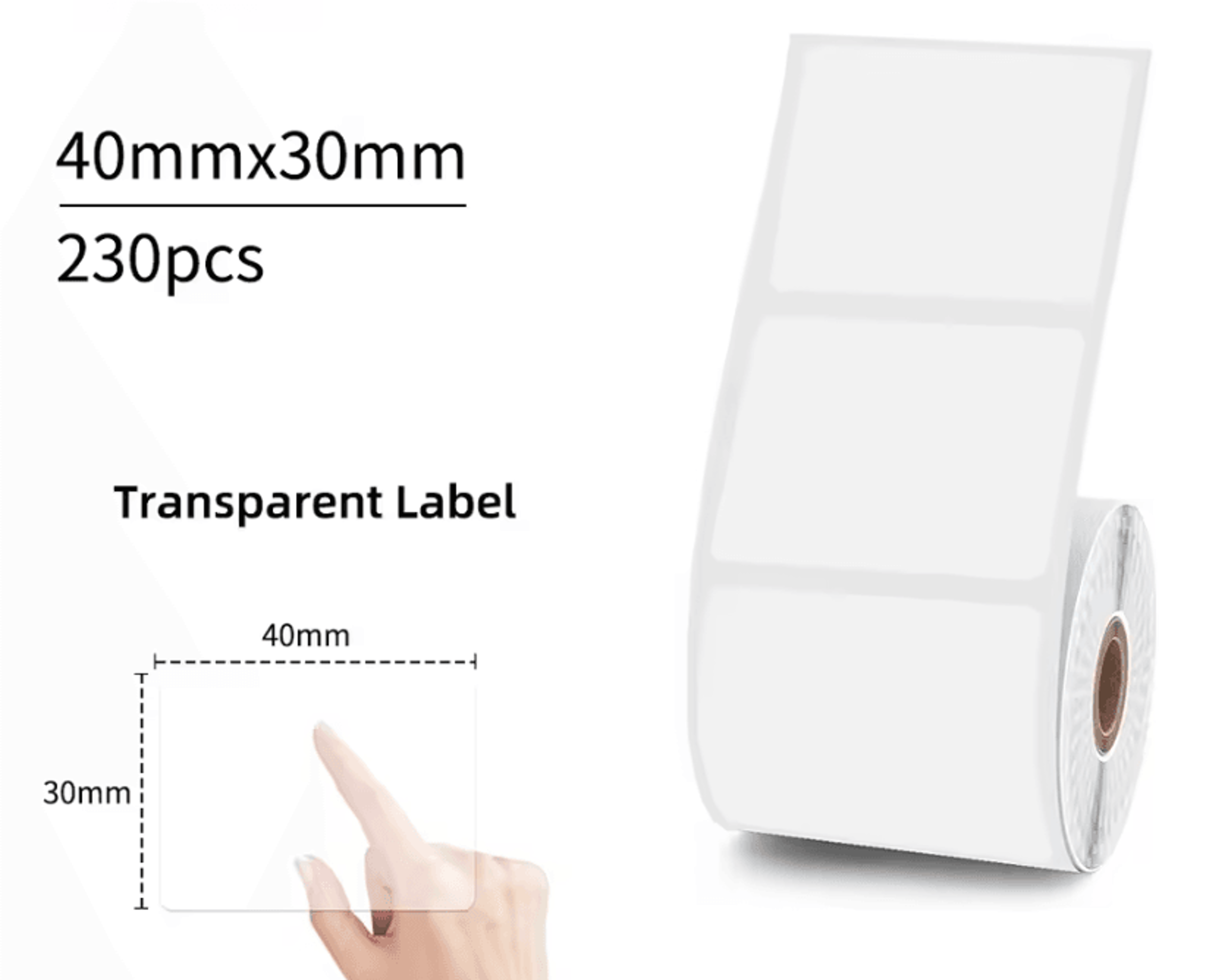 Phomemo M110 M220 M108 203DPI Thermal Label Printer Portable Price Tag Maker For Bakery And Small B 10
