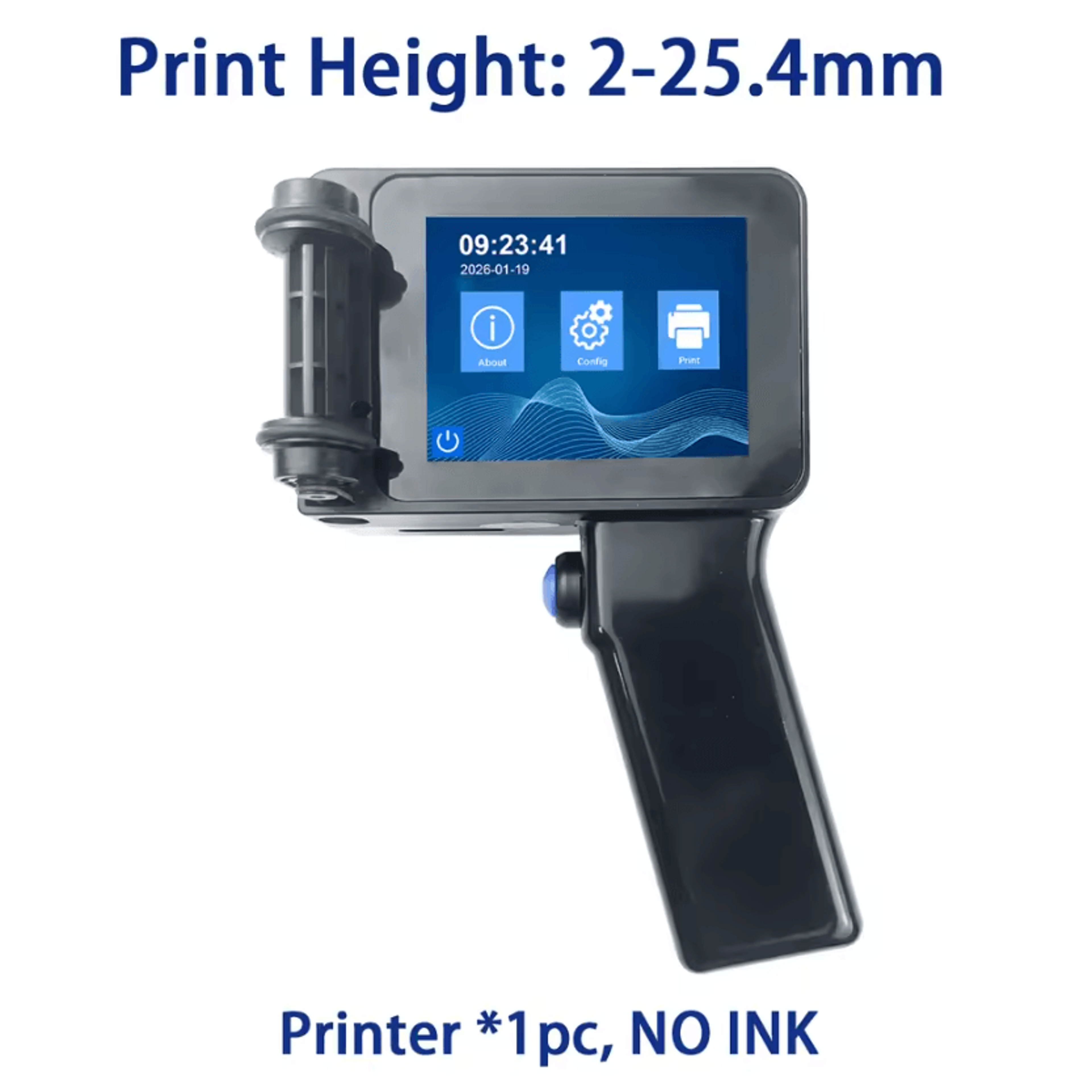 EURANNIT E14 Portable Handheld Inkjet Printer NonEncrypted QR Barcode Logo And Date Coding Machine 4