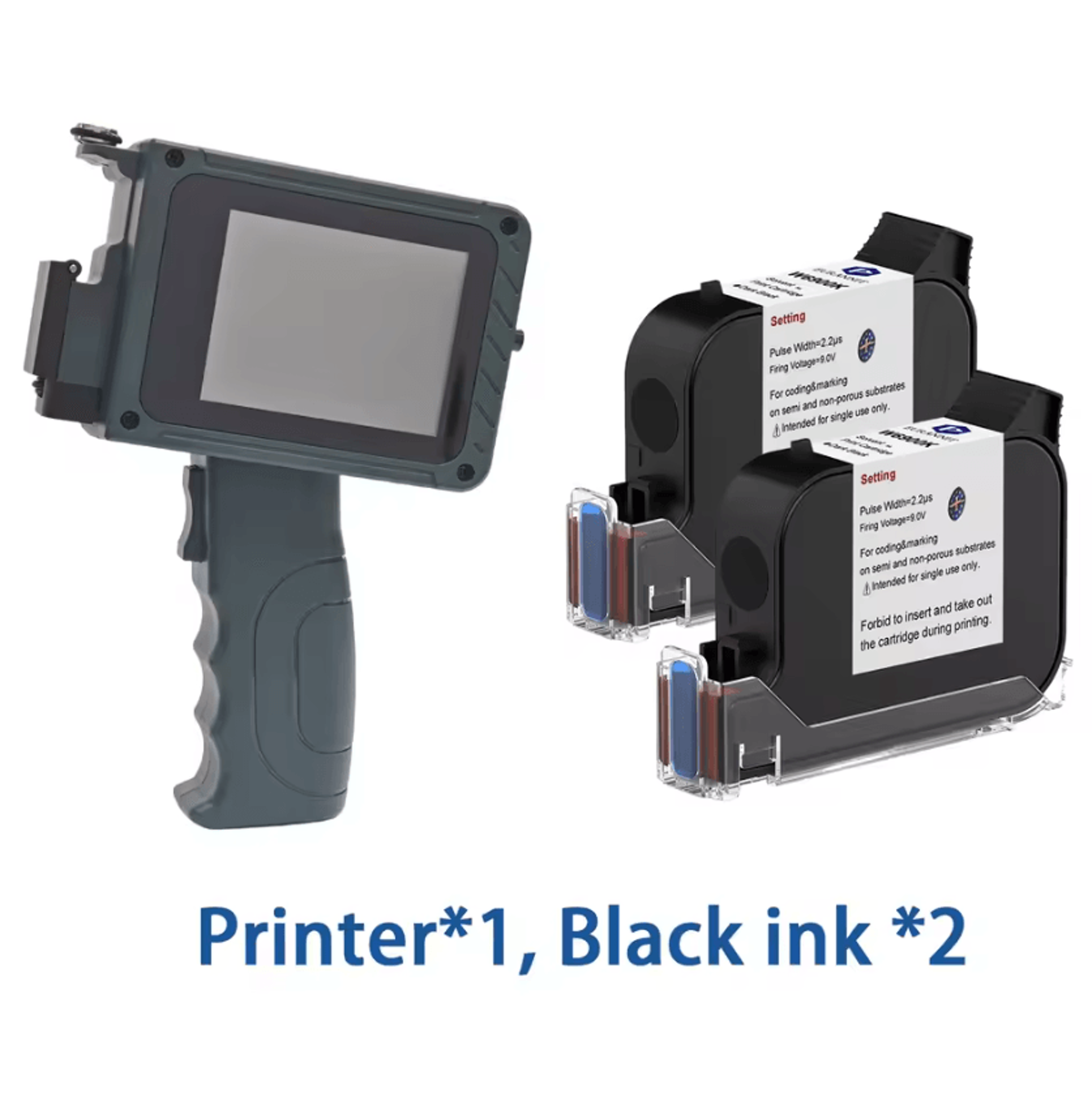 EURANNIT EC15 127mm Portable Handheld Inkjet Printer For QR Barcode Logo And Date Coding 7