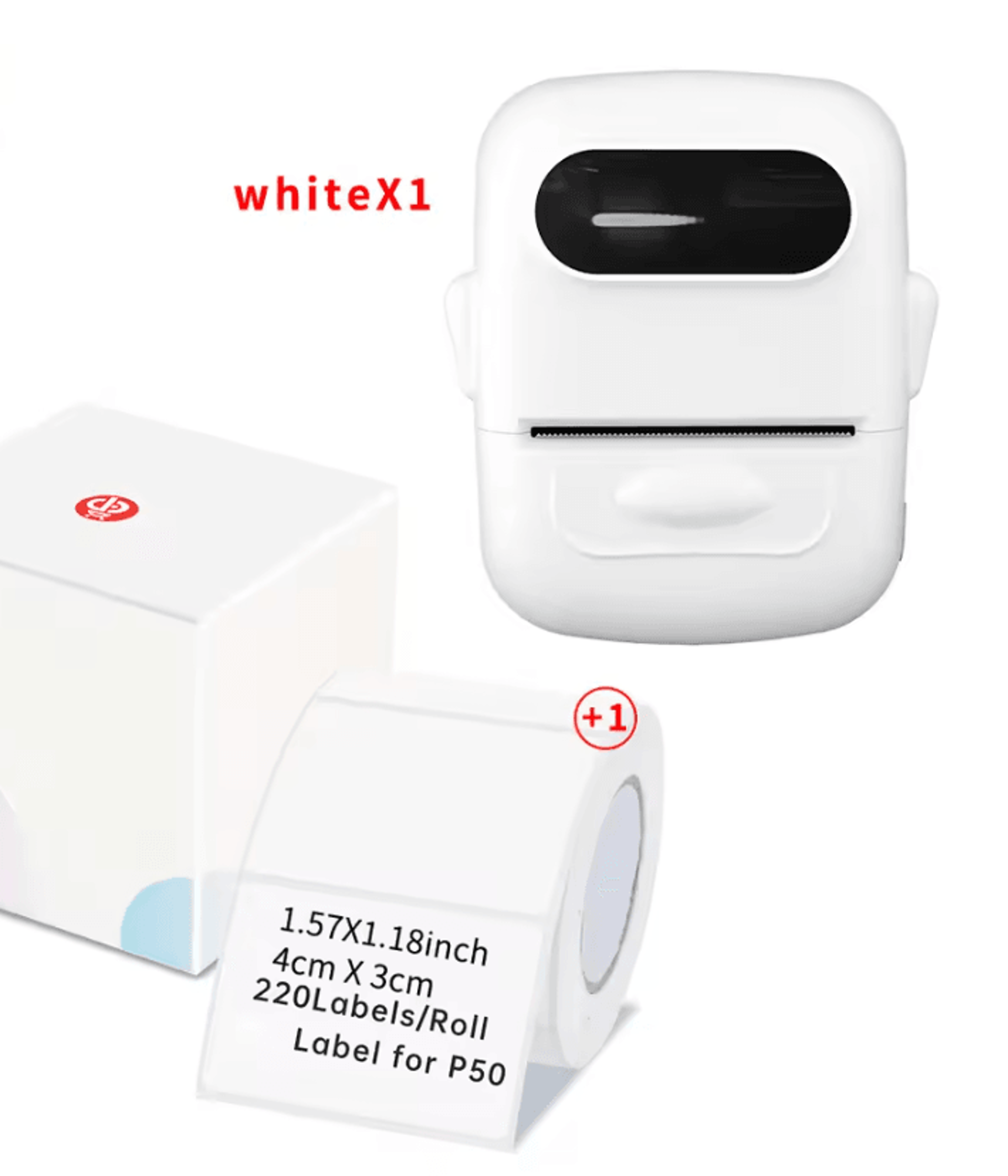 Marklife P50 Mini Bluetooth Thermal Label Printer Portable Sticker Maker For Home Office And Retail 6