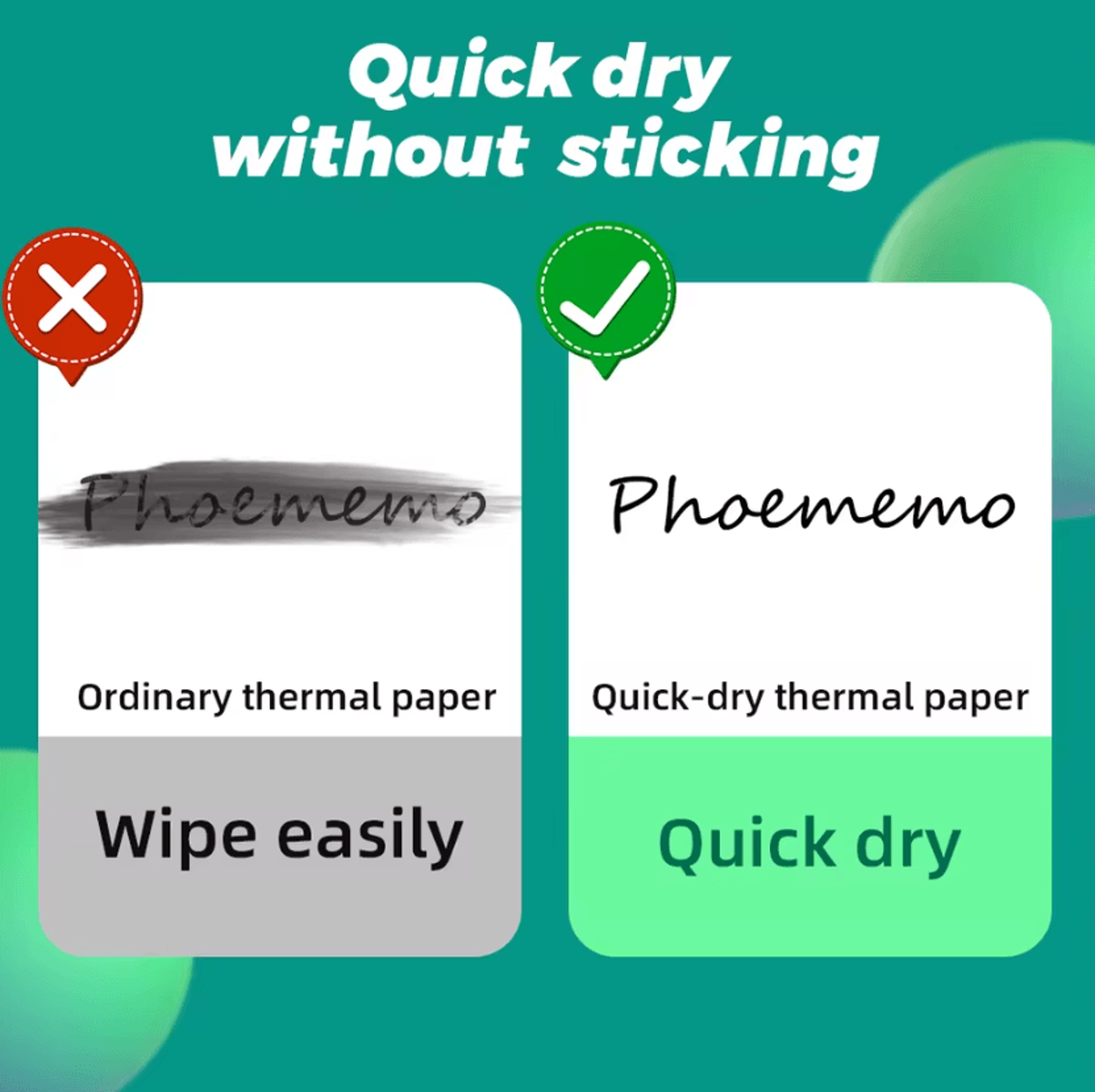 Phomemo A4 Thermal Printing Paper QuickDry Continuous Paper Rolls For M832 M833 M834 M835 Printers 3