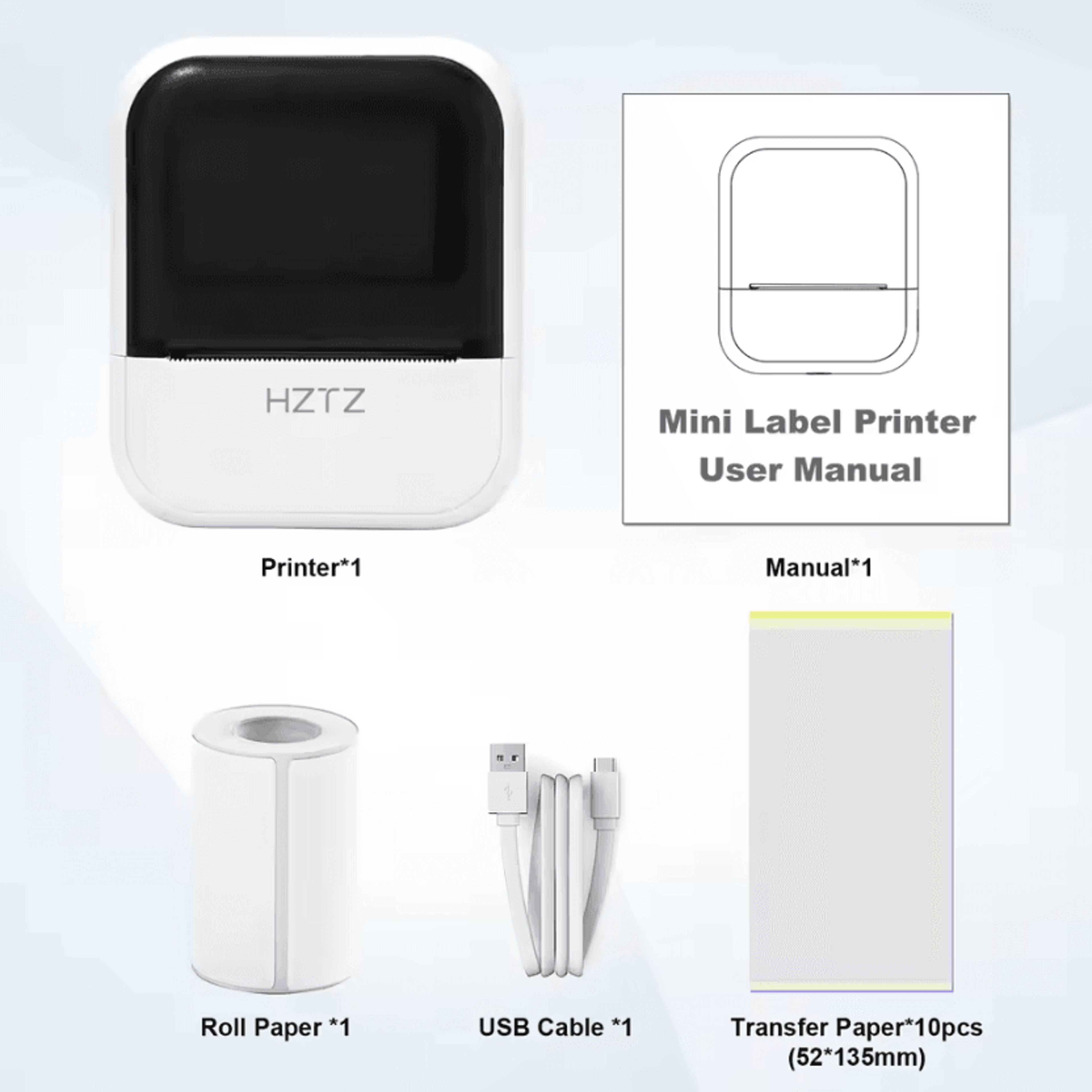 C50 Mini Wireless Thermal Tattoo Printer Portable Inkless Label And DIY Pattern Maker 5