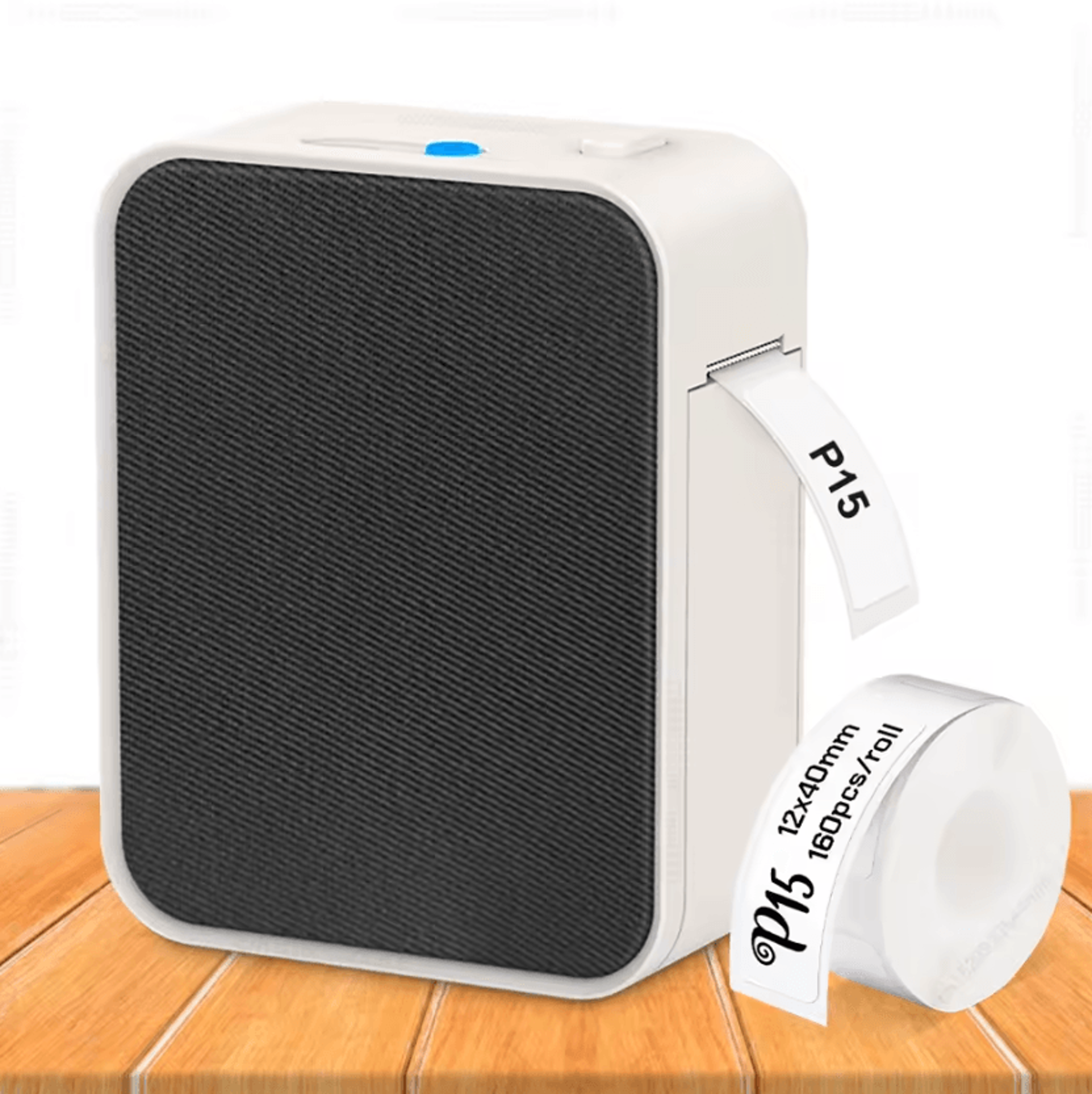 P15 Portable Bluetooth Thermal Label Printer Wireless Sticker Maker With SelfAdhesive Label Paper 8