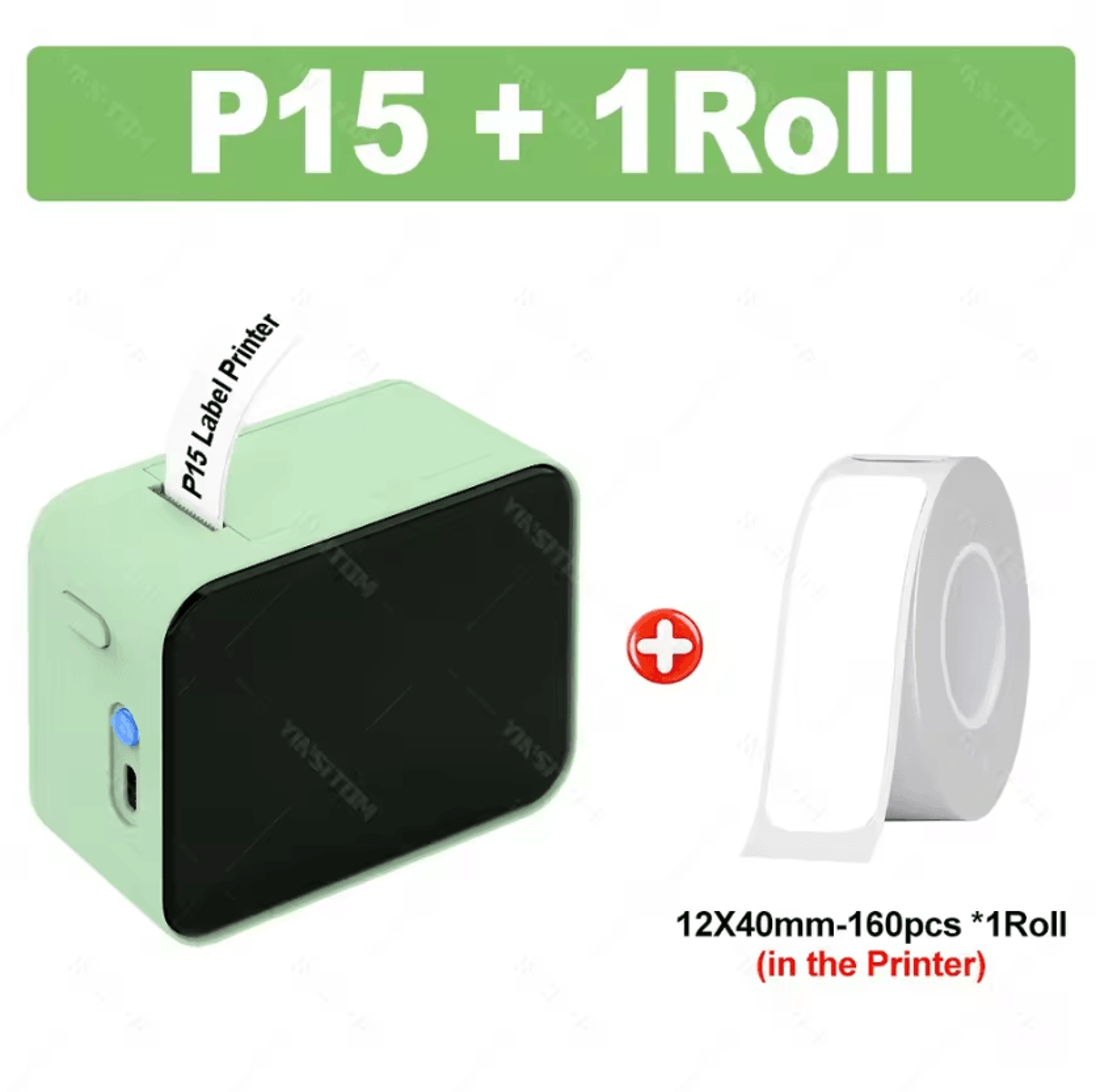 P15 Mini Bluetooth Label Printer Portable Inkless Sticker Maker For DIY Name Labels And Price Tags 5