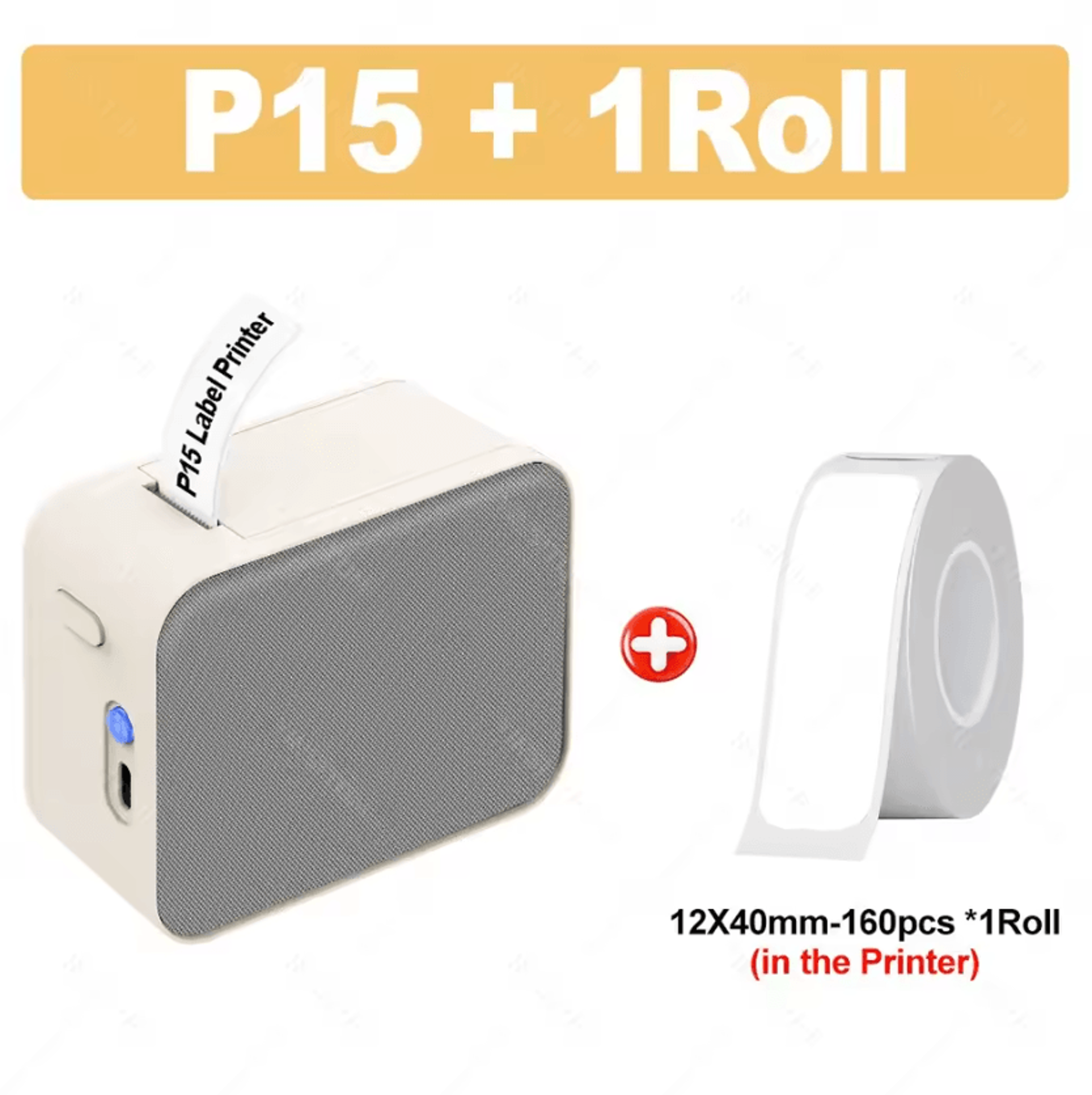P15 Mini Bluetooth Label Printer Portable Inkless Sticker Maker For DIY Name Labels And Price Tags 6