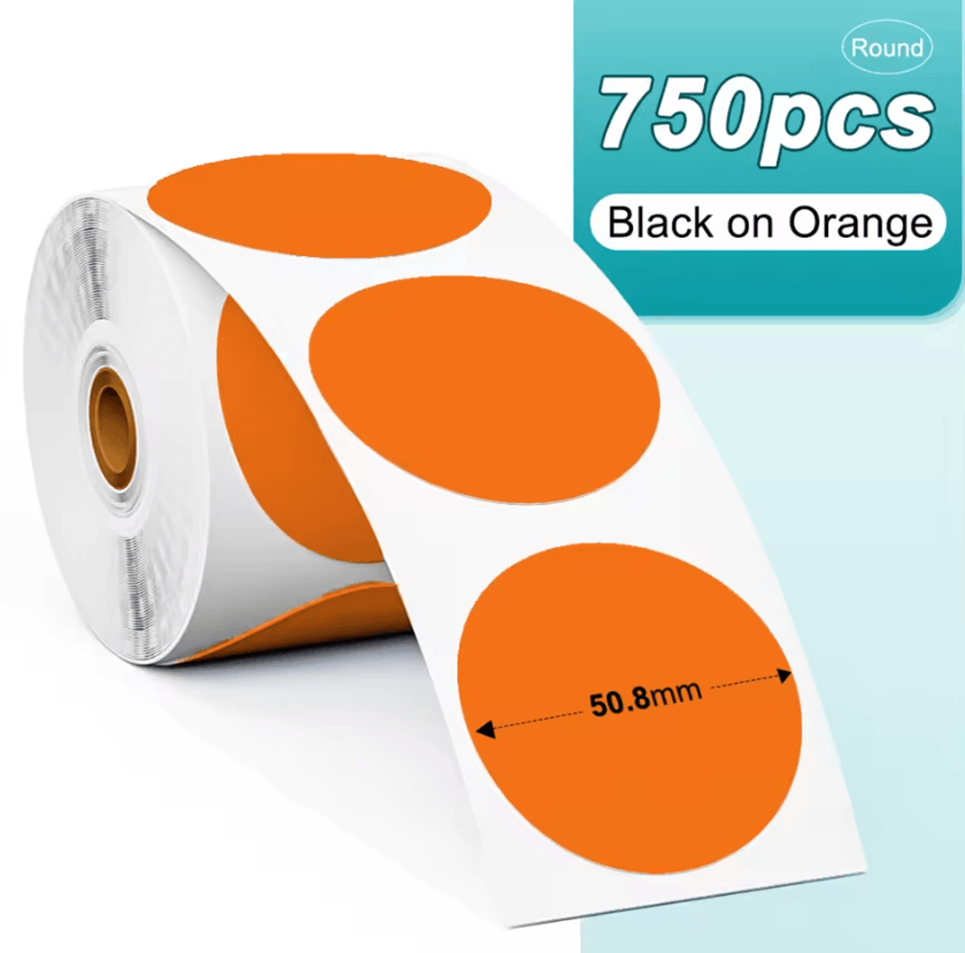 Phomemo PM241 Colorful Thermal Sticker Labels Round And Square Adhesive Paper For DIY Logos And Bus 10