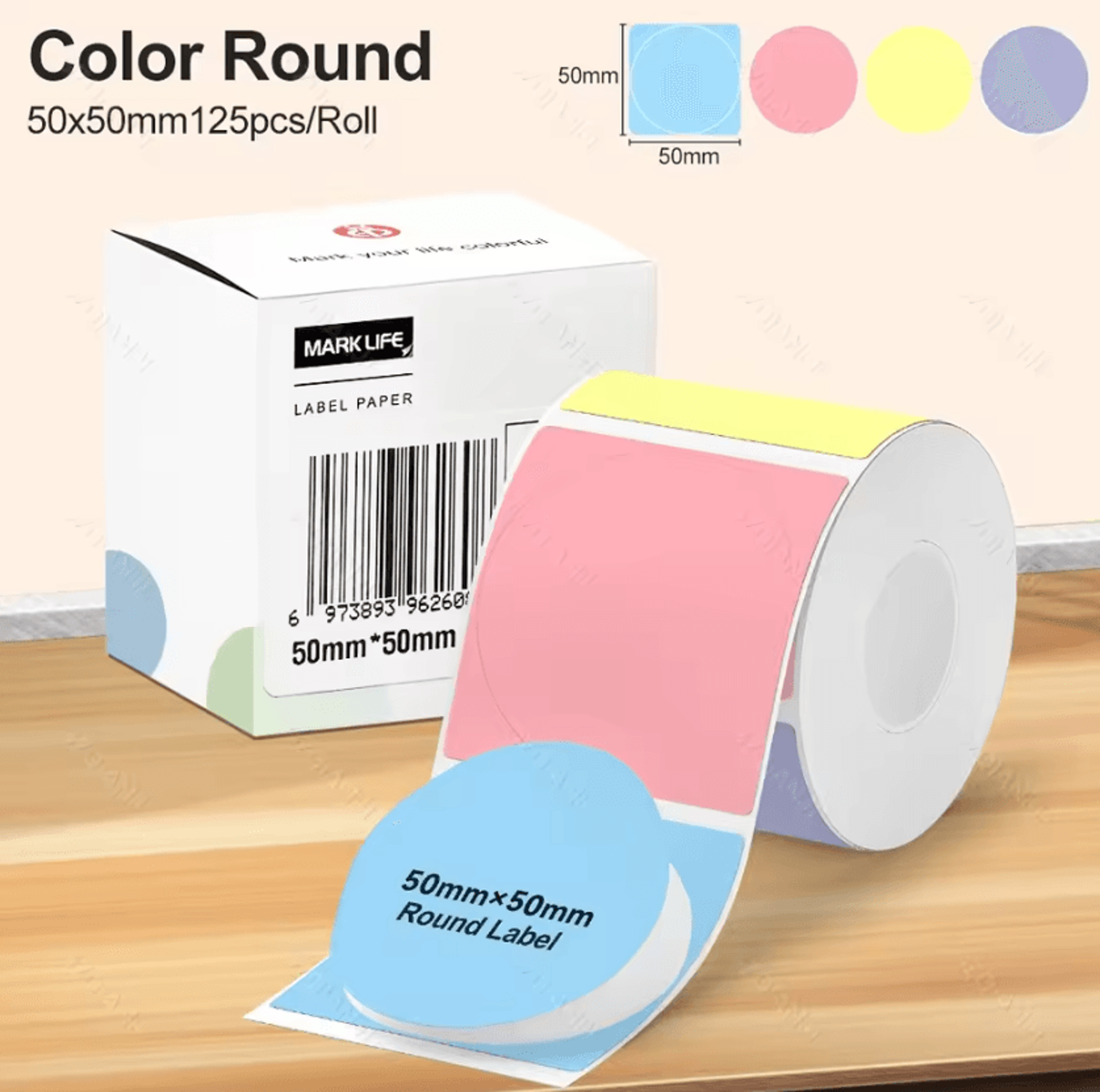 Marklife P50 Wireless Pocket Label Printer Portable Inkless Adhesive Sticker Maker For Home Office  12