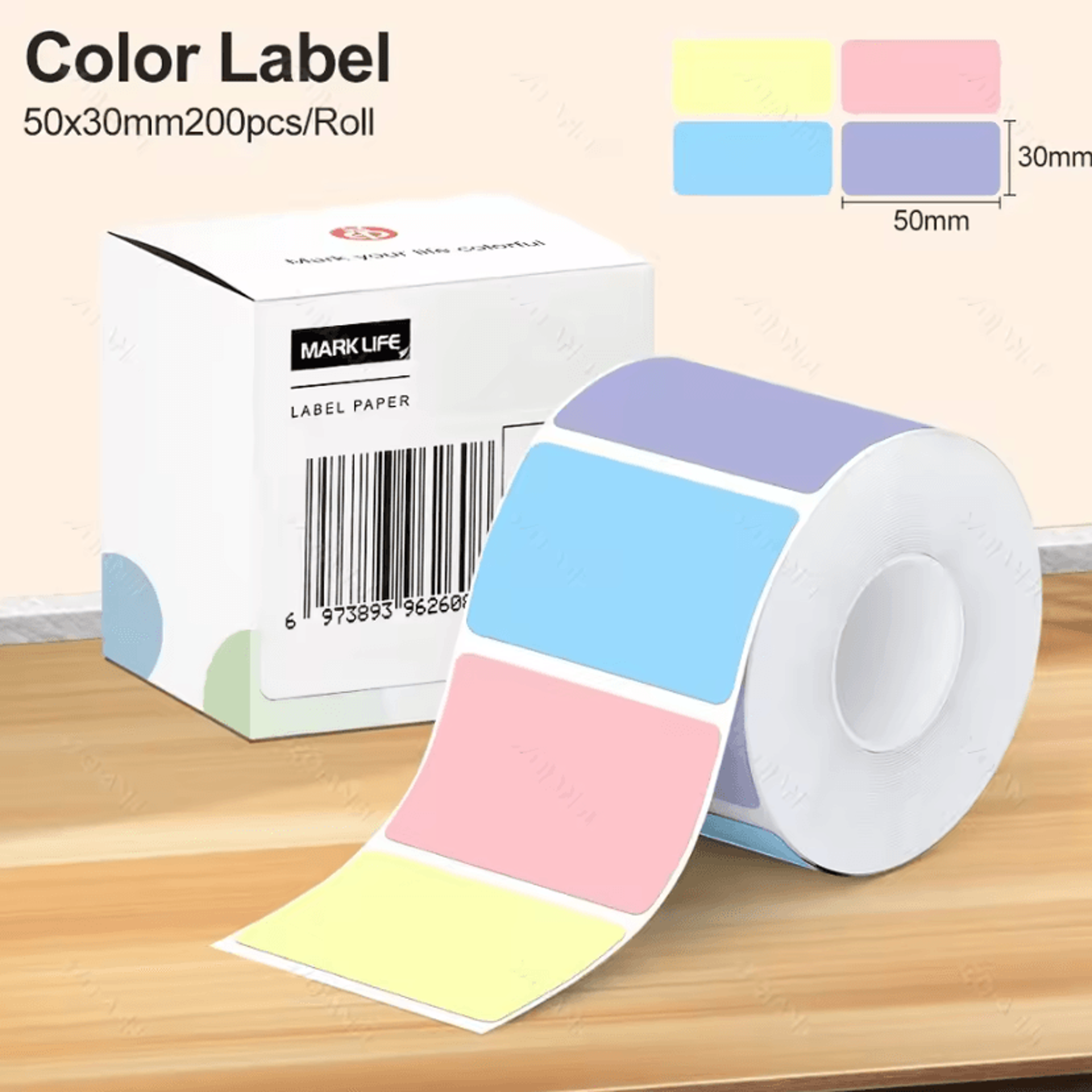 Marklife P50 Wireless Pocket Label Printer Portable Inkless Adhesive Sticker Maker For Home Office  13