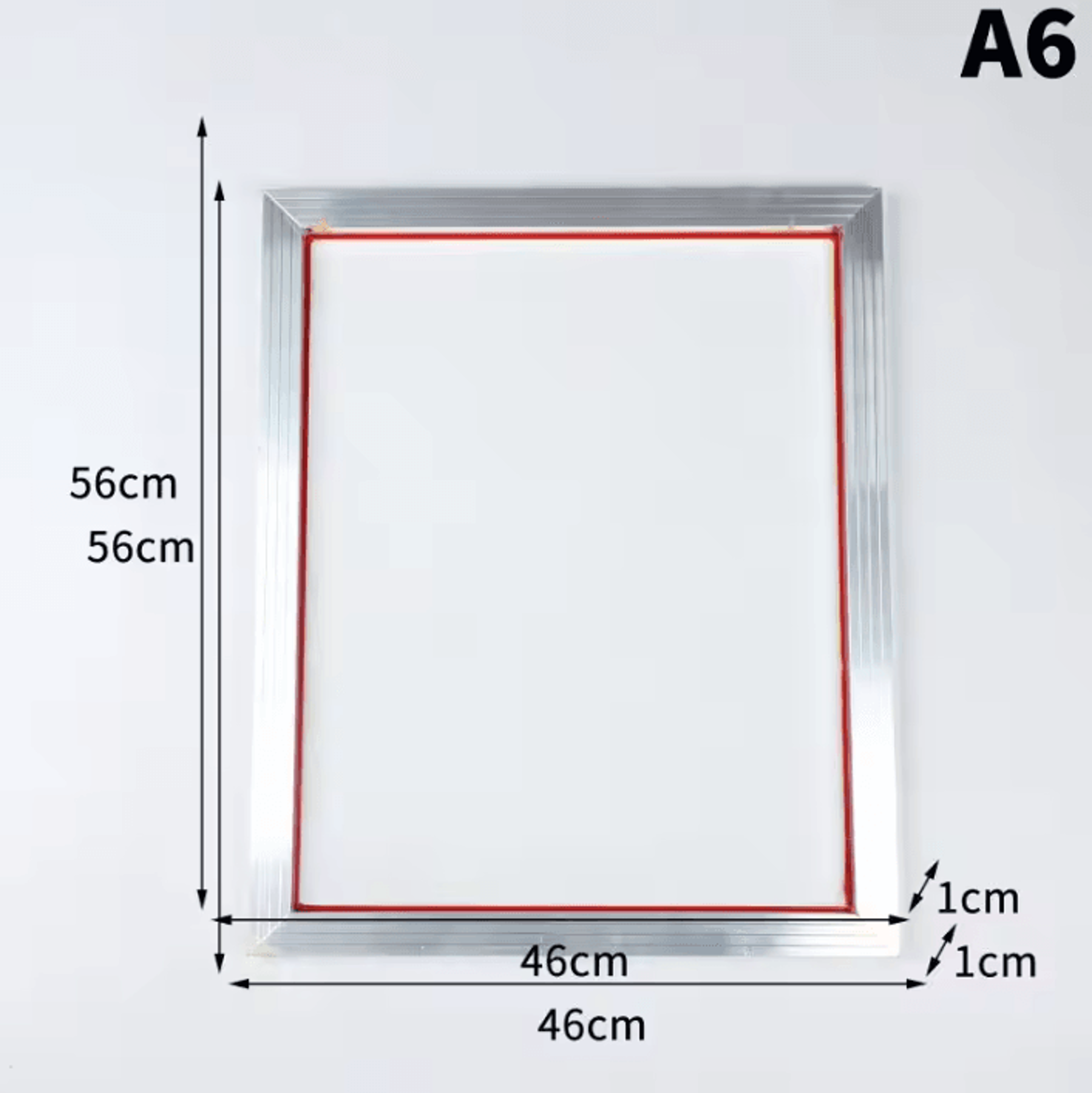 20x24 Inch Aluminum Silk Screen Printing Frame Durable Mesh Screen For DIY TShirt Printing And Smal 4