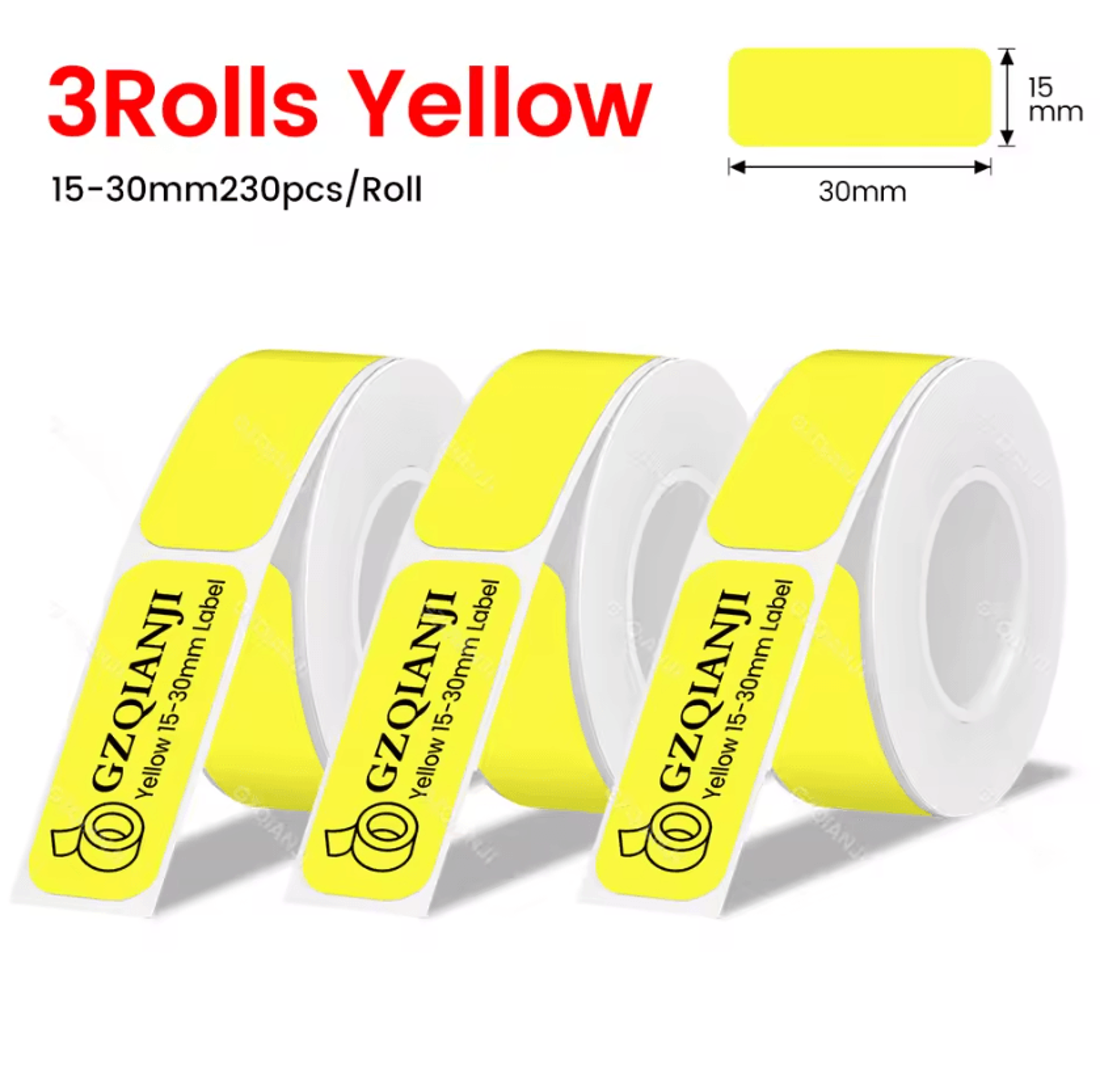 P15 Mini Thermal Label Tape 1215mm Waterproof Adhesive Sticker Refills For Cable And Home Organizat 8