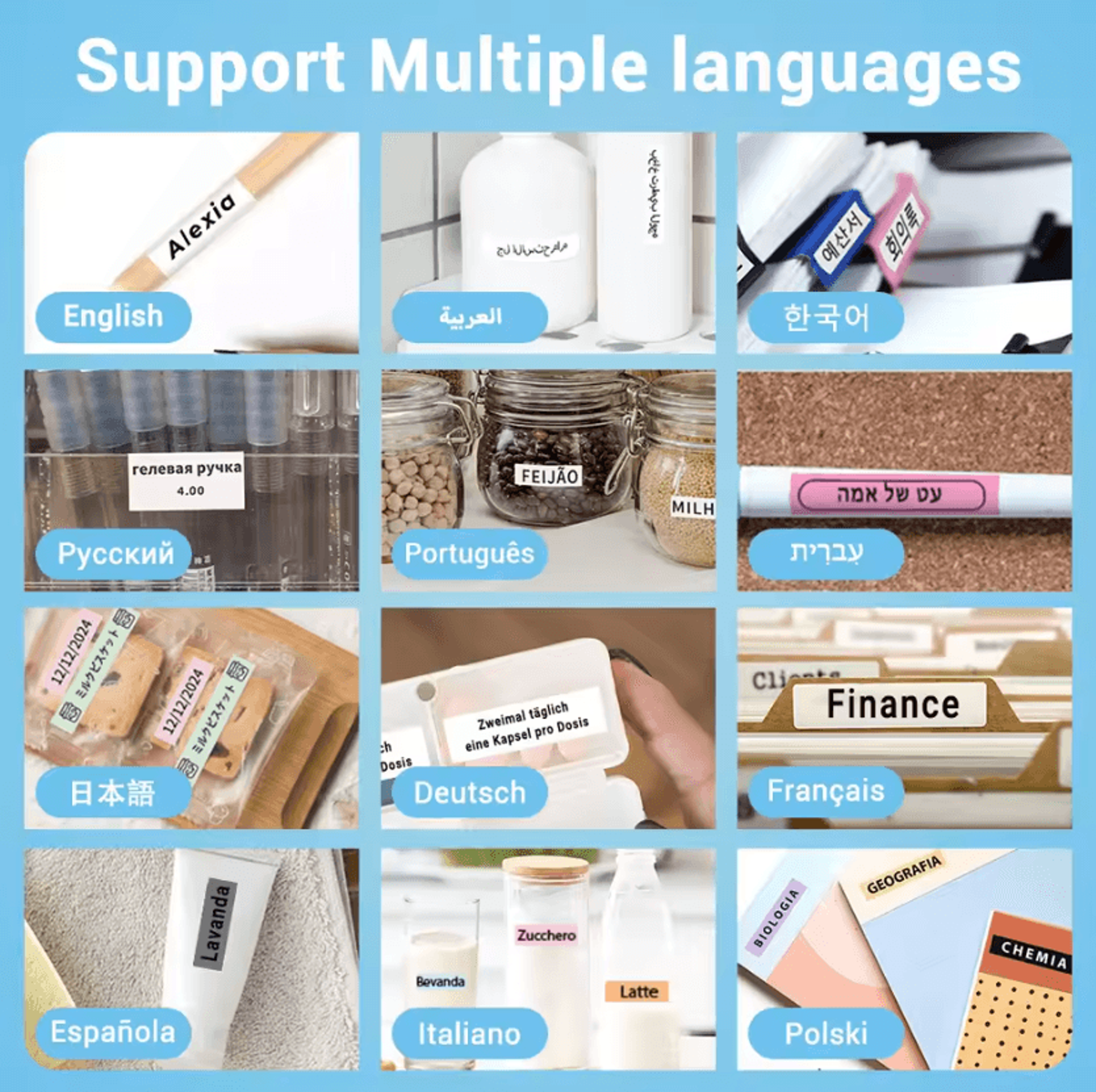 Phomemo D30 Mini Bluetooth Label Maker Portable Wireless Sticker Printer For Home Office And School 1