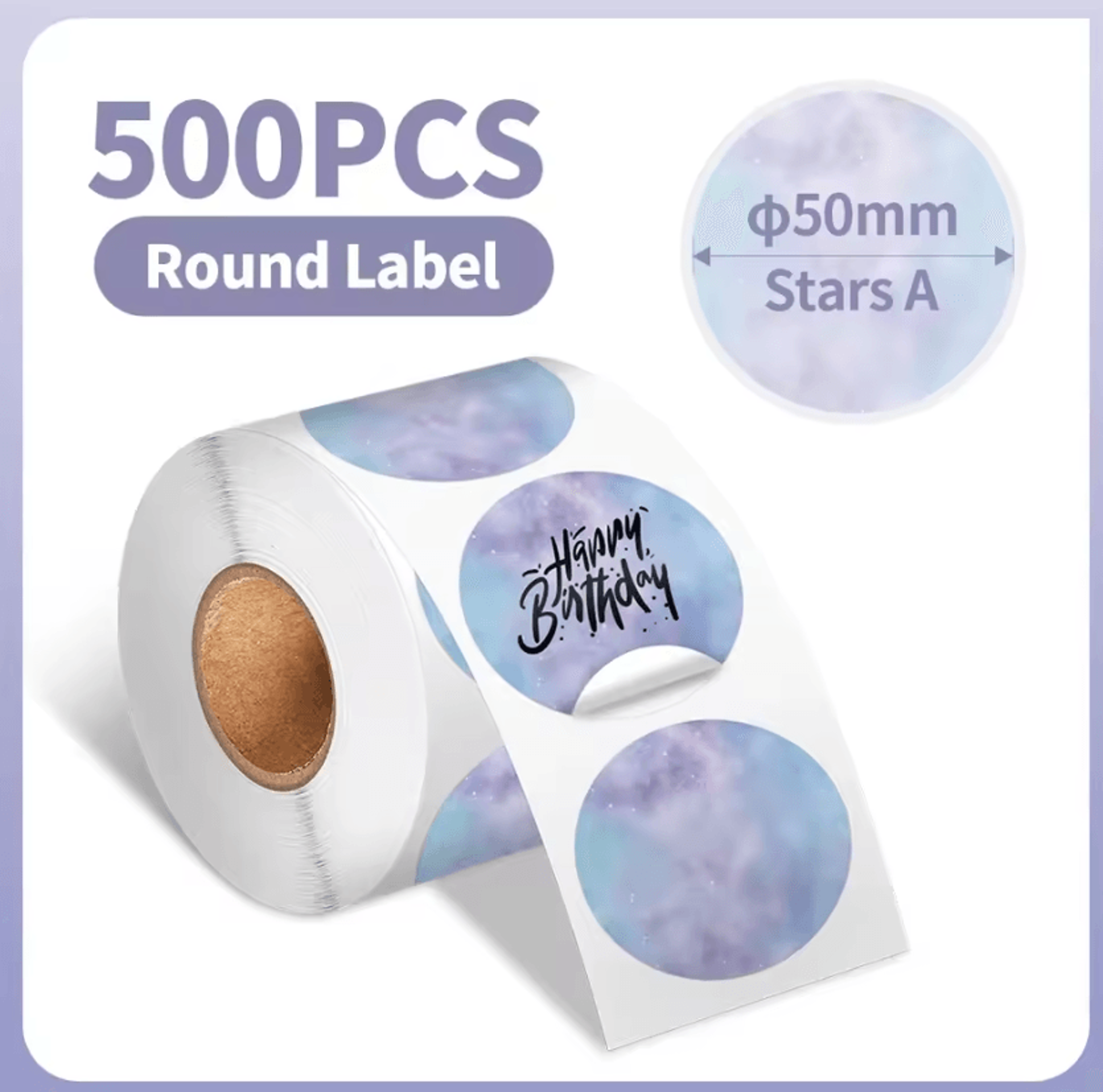 Phomemo 241 Round Thermal Sticker Labels 5001000 Pcs Waterproof Adhesive Paper For Gifts School And 16