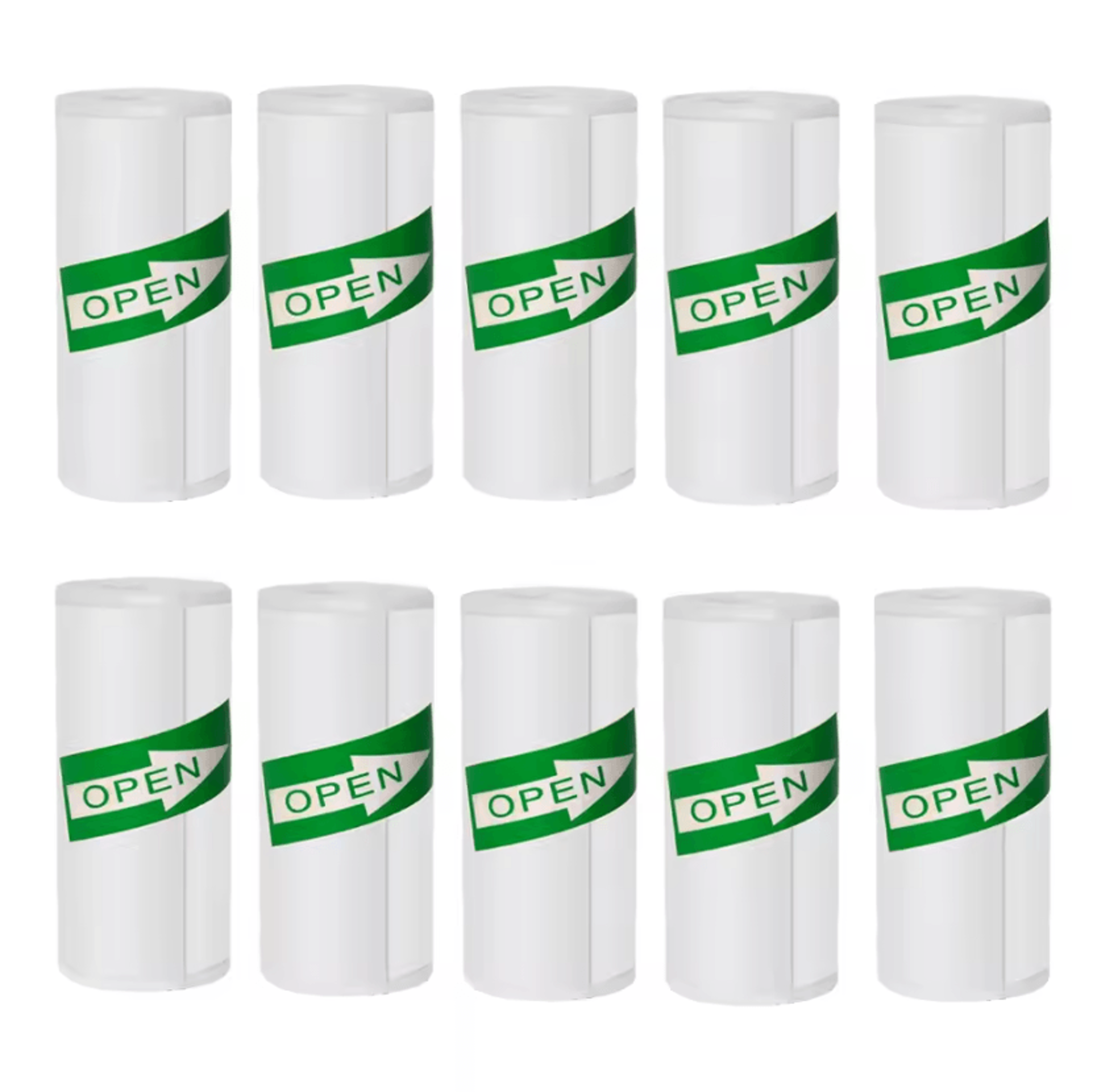 57x25mm Mini Thermal Sticker Paper SelfAdhesive Color Paper Roll For Pocket Photo Printers And DIY  10