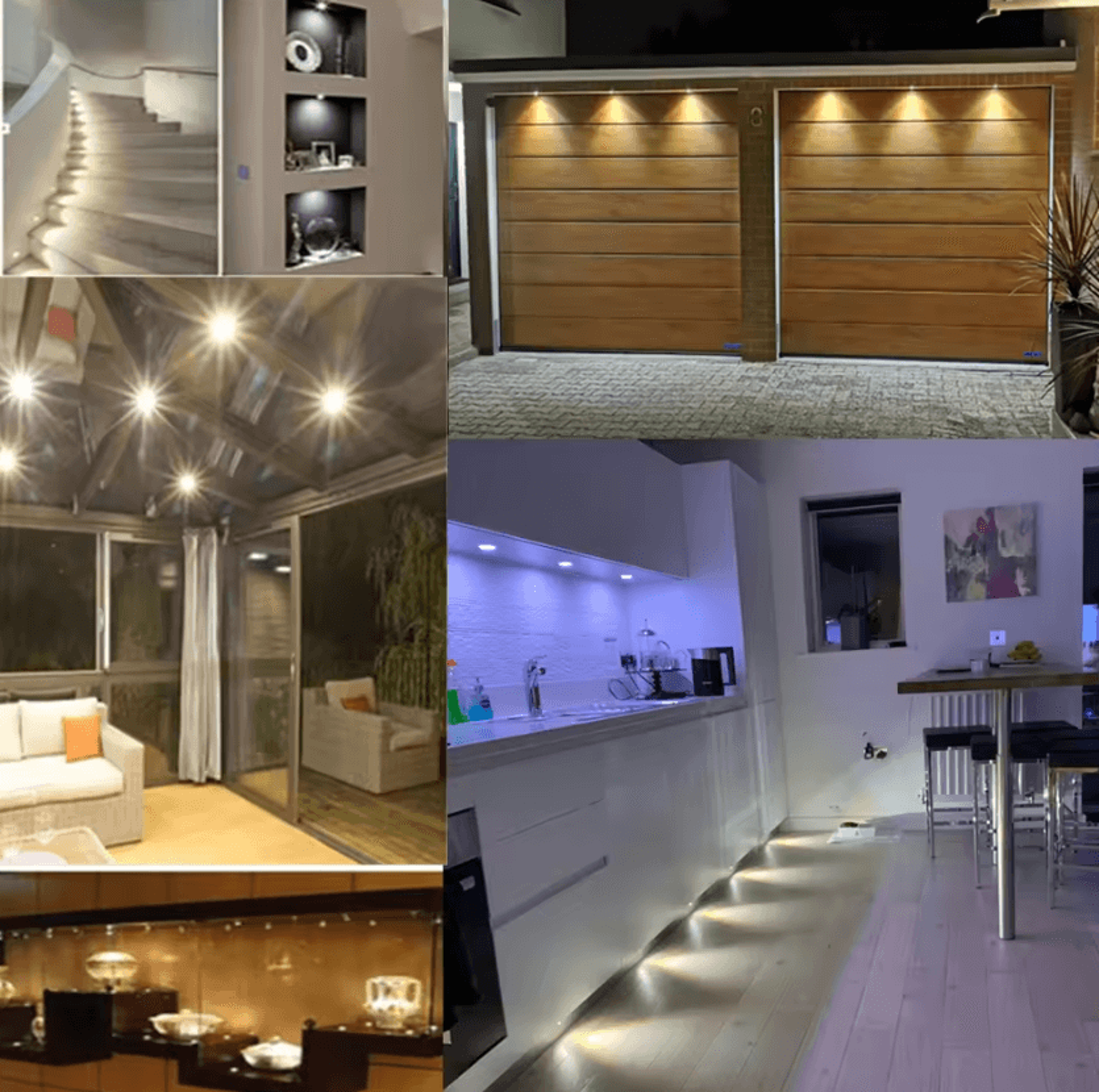 1W Mini LED Cabinet Downlight 12V Dimmable Recessed Spotlight For Stairs Kitchen And Ambient Ceilin 5