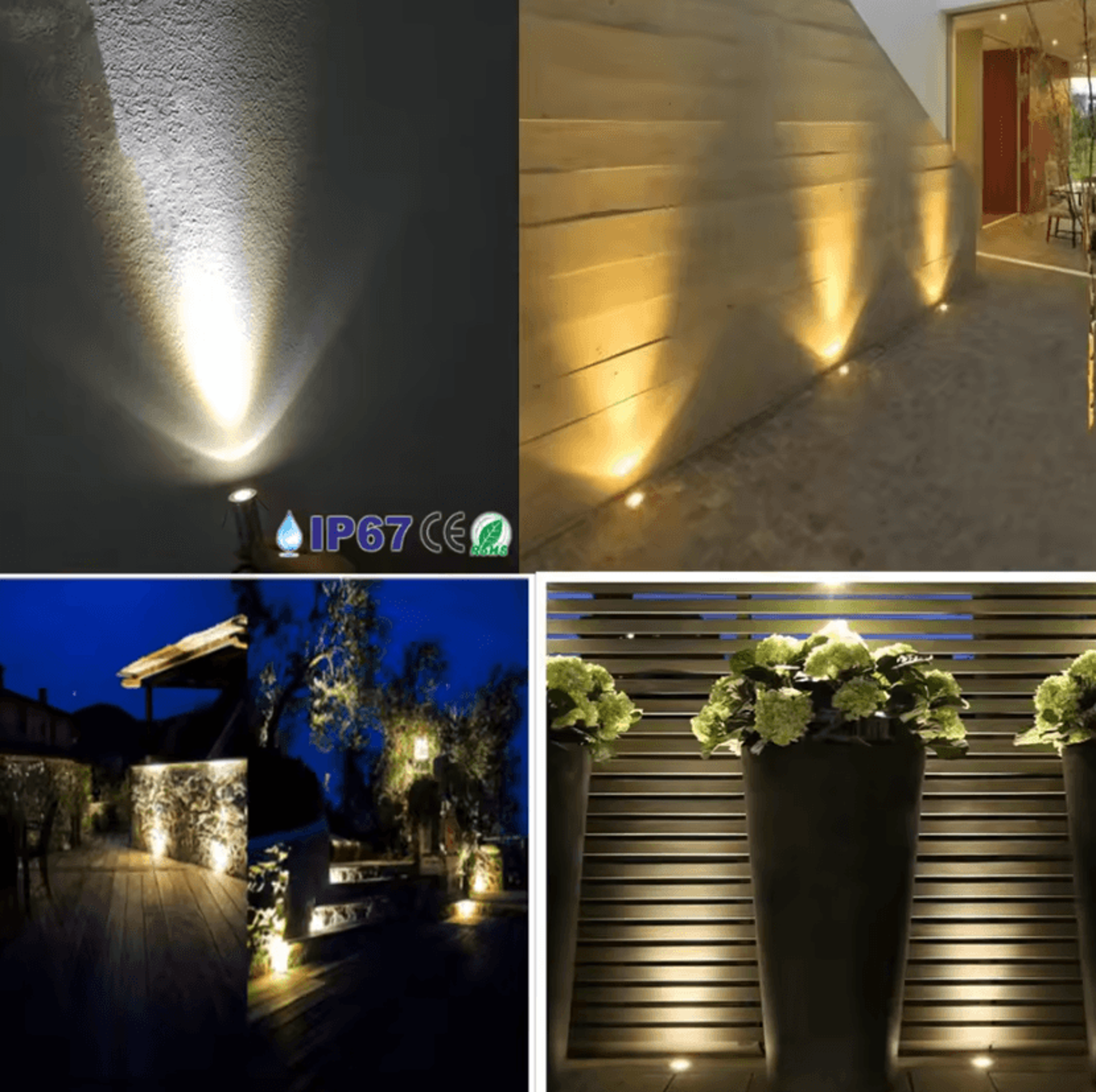1W Outdoor LED Ground Spotlight 12V 24V Mini Recessed Landscape Light For Garden Pathways And Yard  5