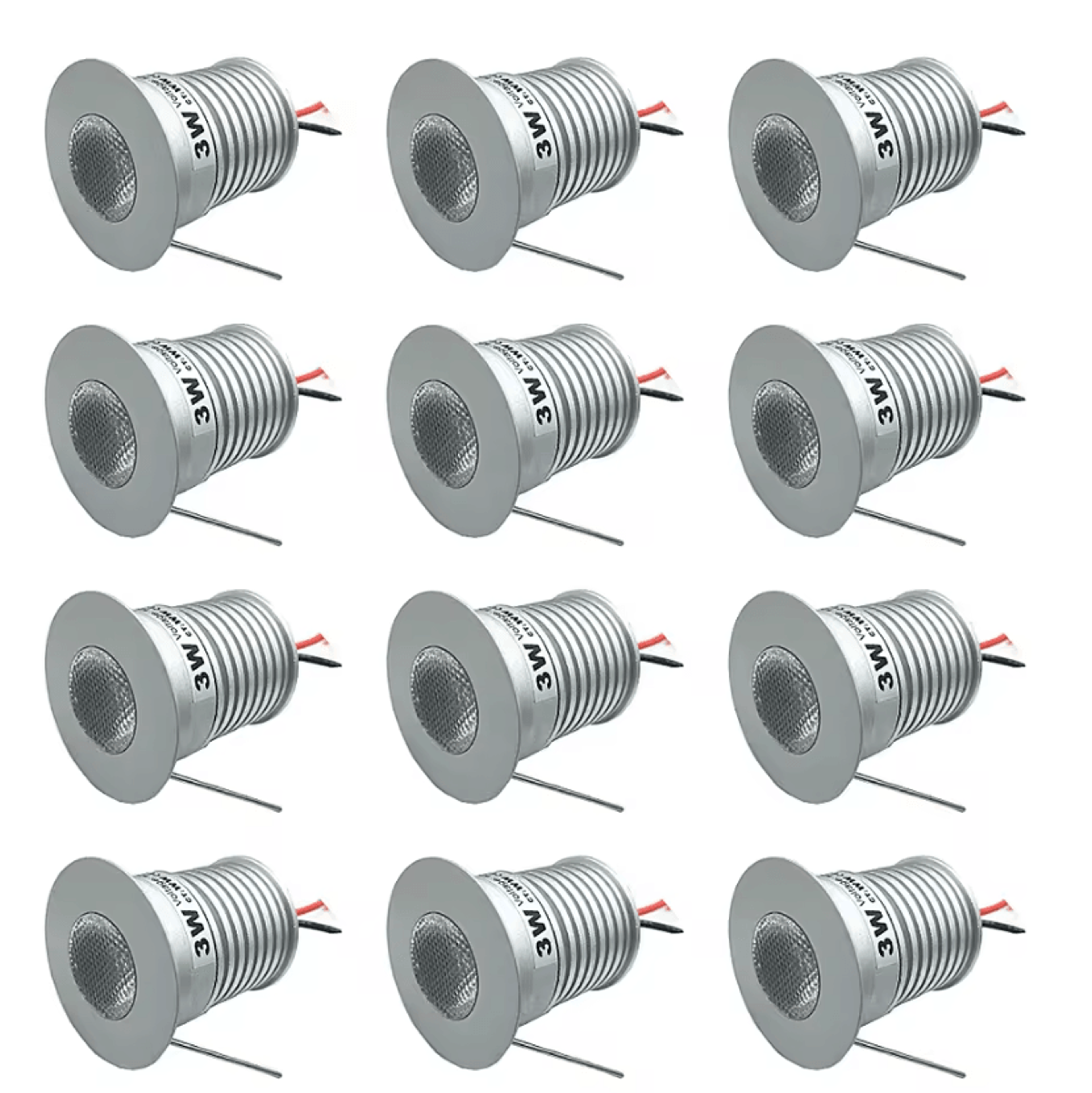 3w mini led recessed ceiling spotlight 12v 24v dimmable downlight for living room bedroom and kitchen cabinets