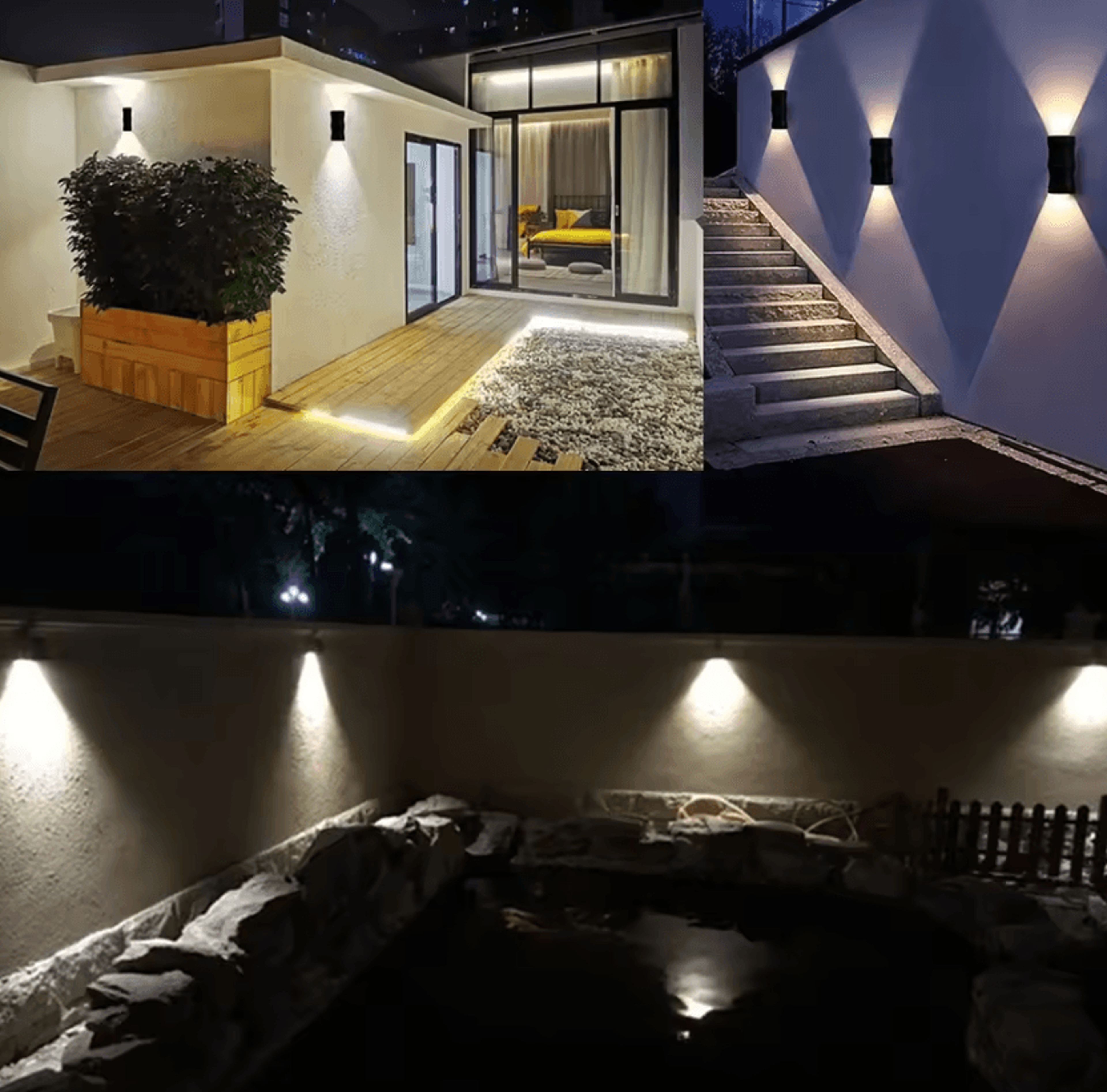 1W Mini LED Up Down Wall Light 12V 24V Waterproof Outdoor Sconce For Balcony Garden And Yard Lighti 1