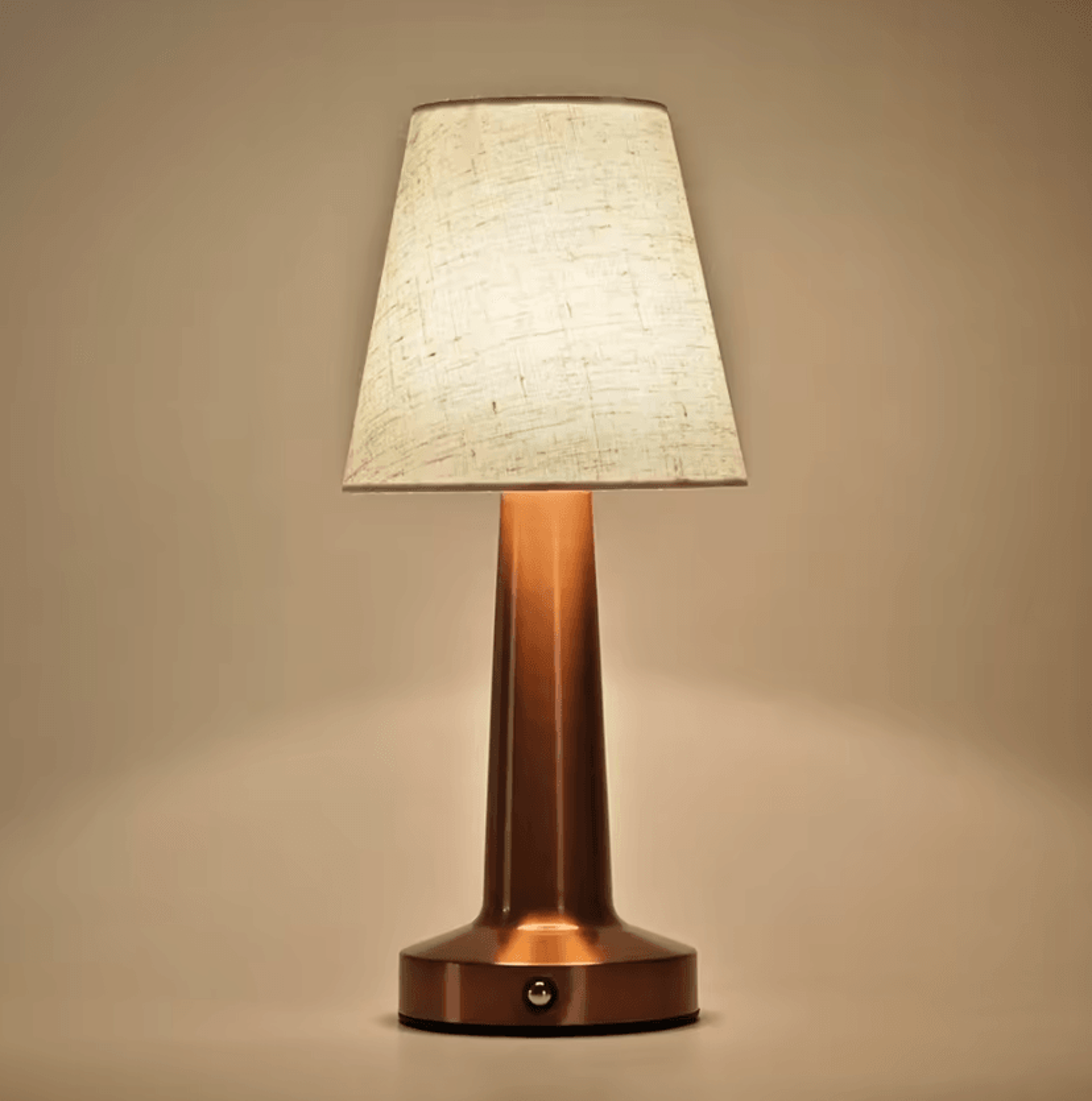 Rechargeable LED Table Lamp With Fabric Shade Touch Sensor Bedside Reading Light For Bedroom Restau 6