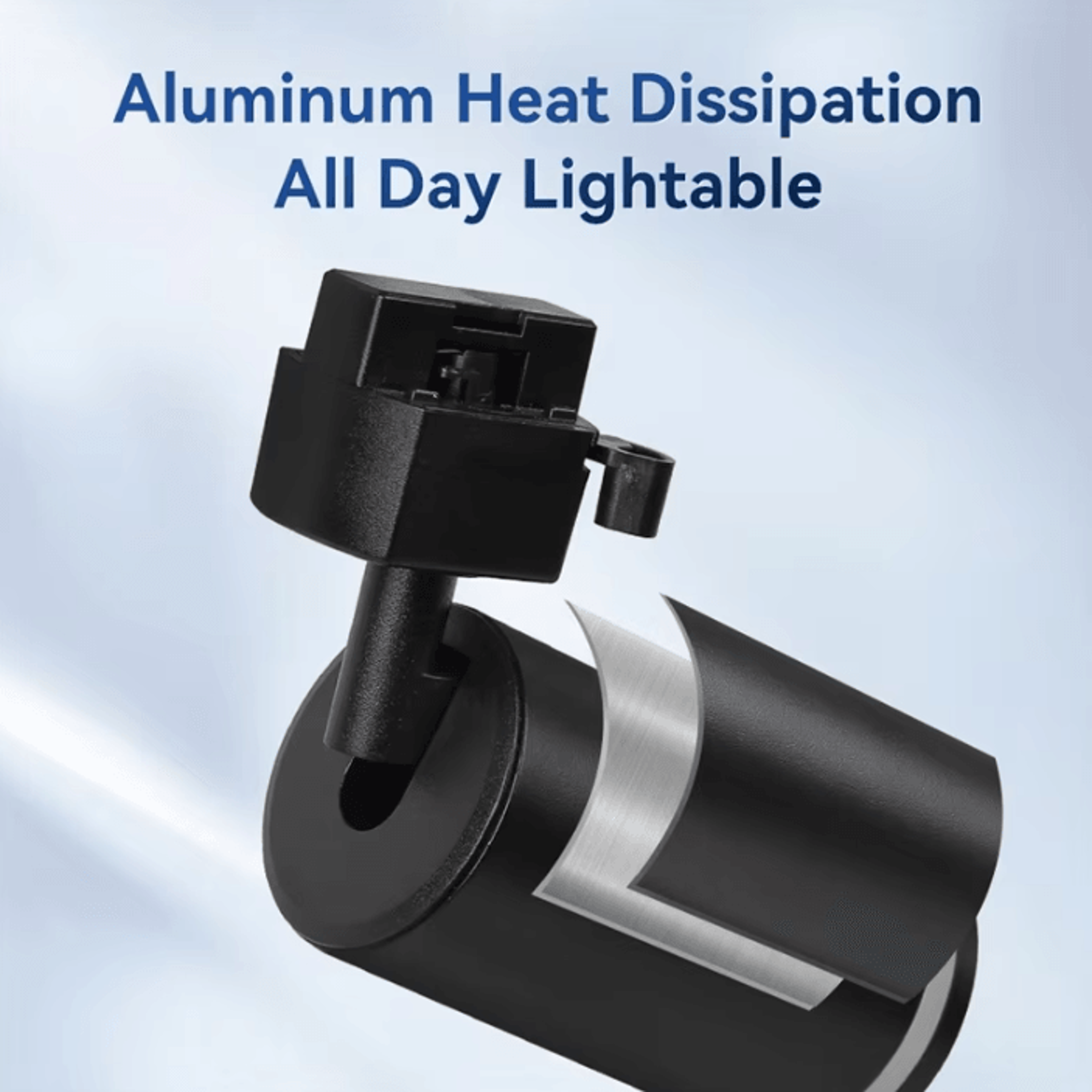 COB LED Ceiling Track Light 85V265V Adjustable Rail Spotlight For Clothing Stores Living Rooms And  1