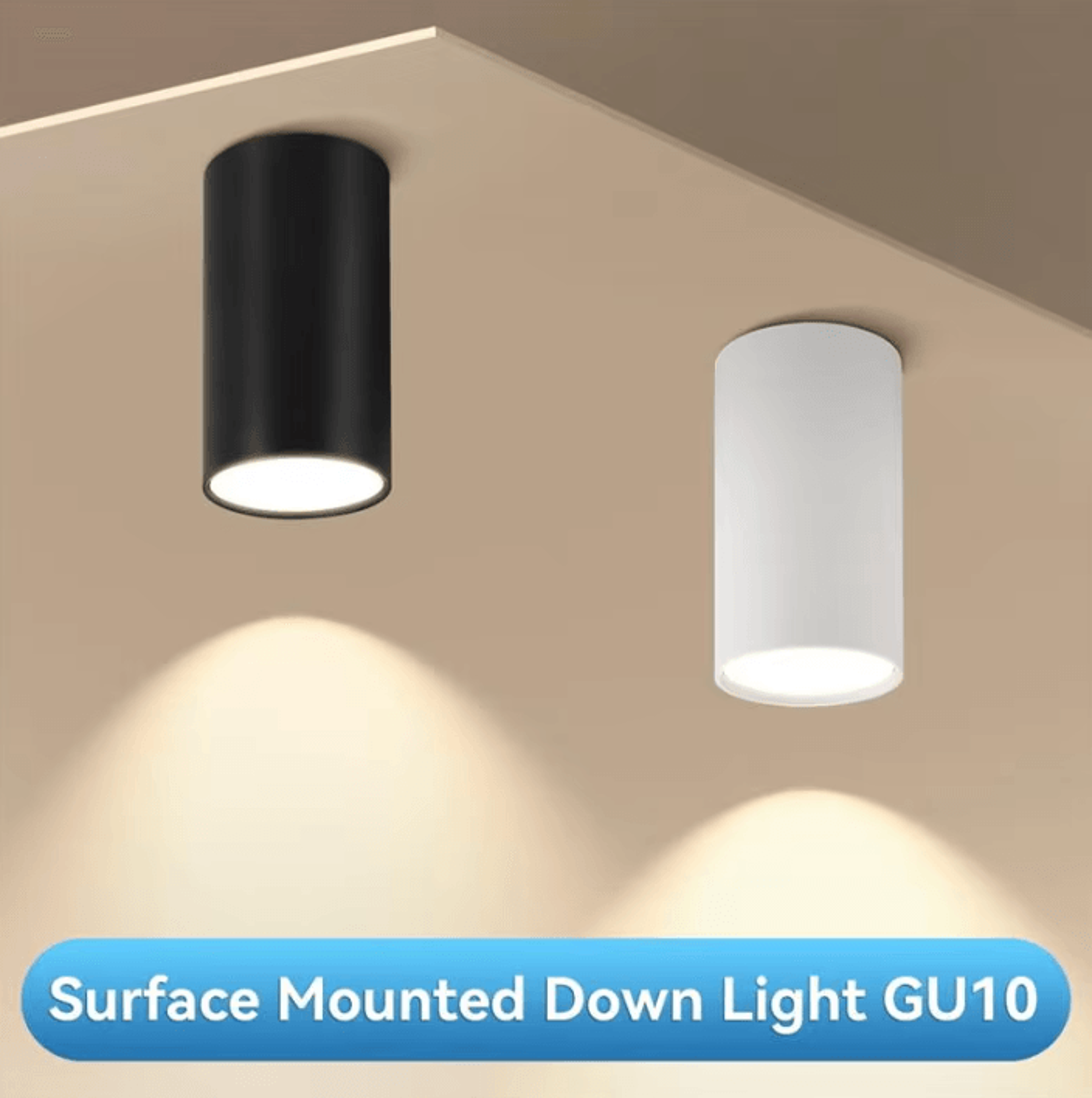 GU10 Aluminum LED Ceiling Downlight AC85265V Replaceable Bulb Spotlight For Bedroom Porch And Livin 3