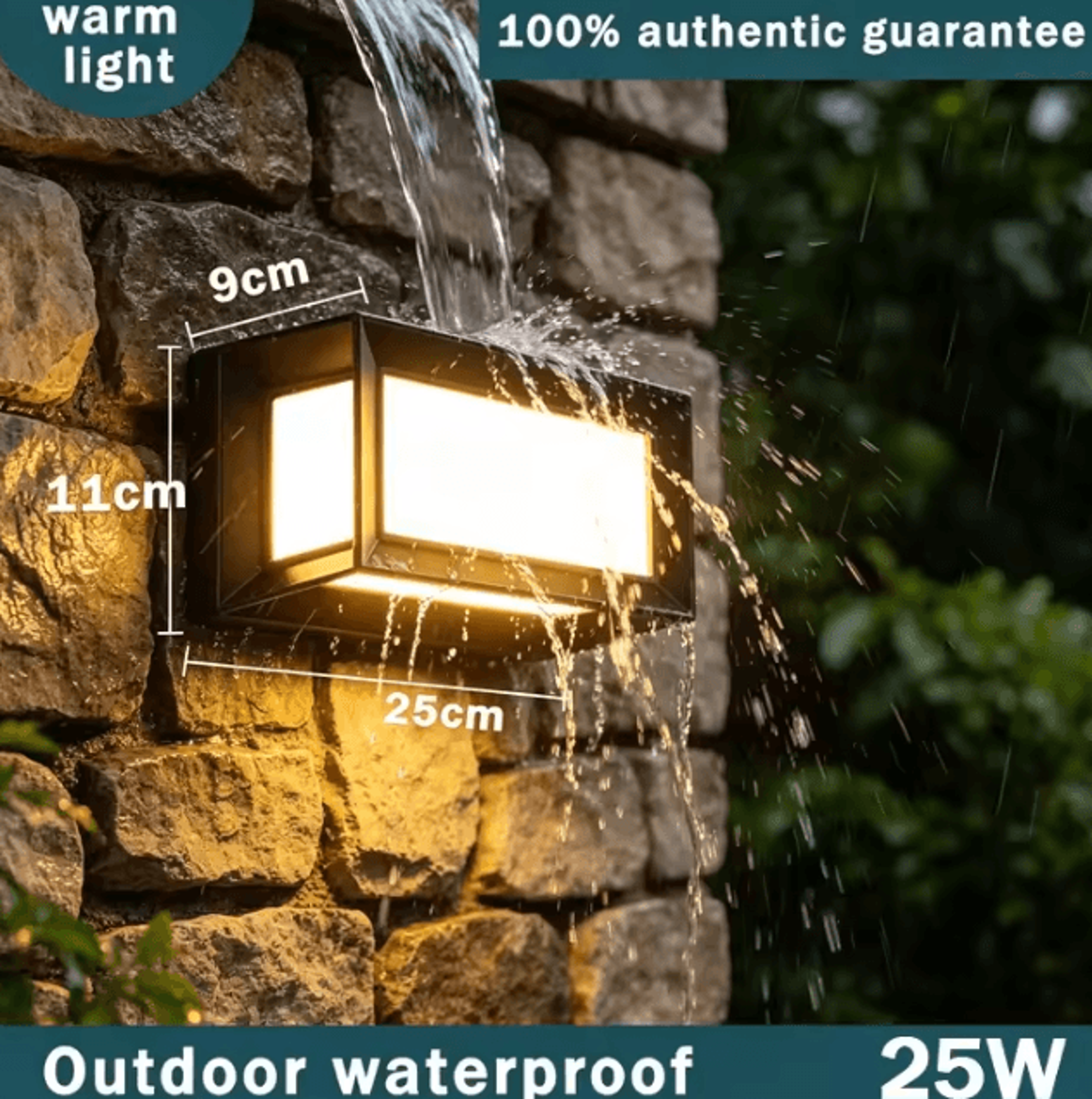 IP65 Waterproof LED Wall Light Energy Saving Outdoor Garden Lamp For Corridor Balcony And Home Deco 1