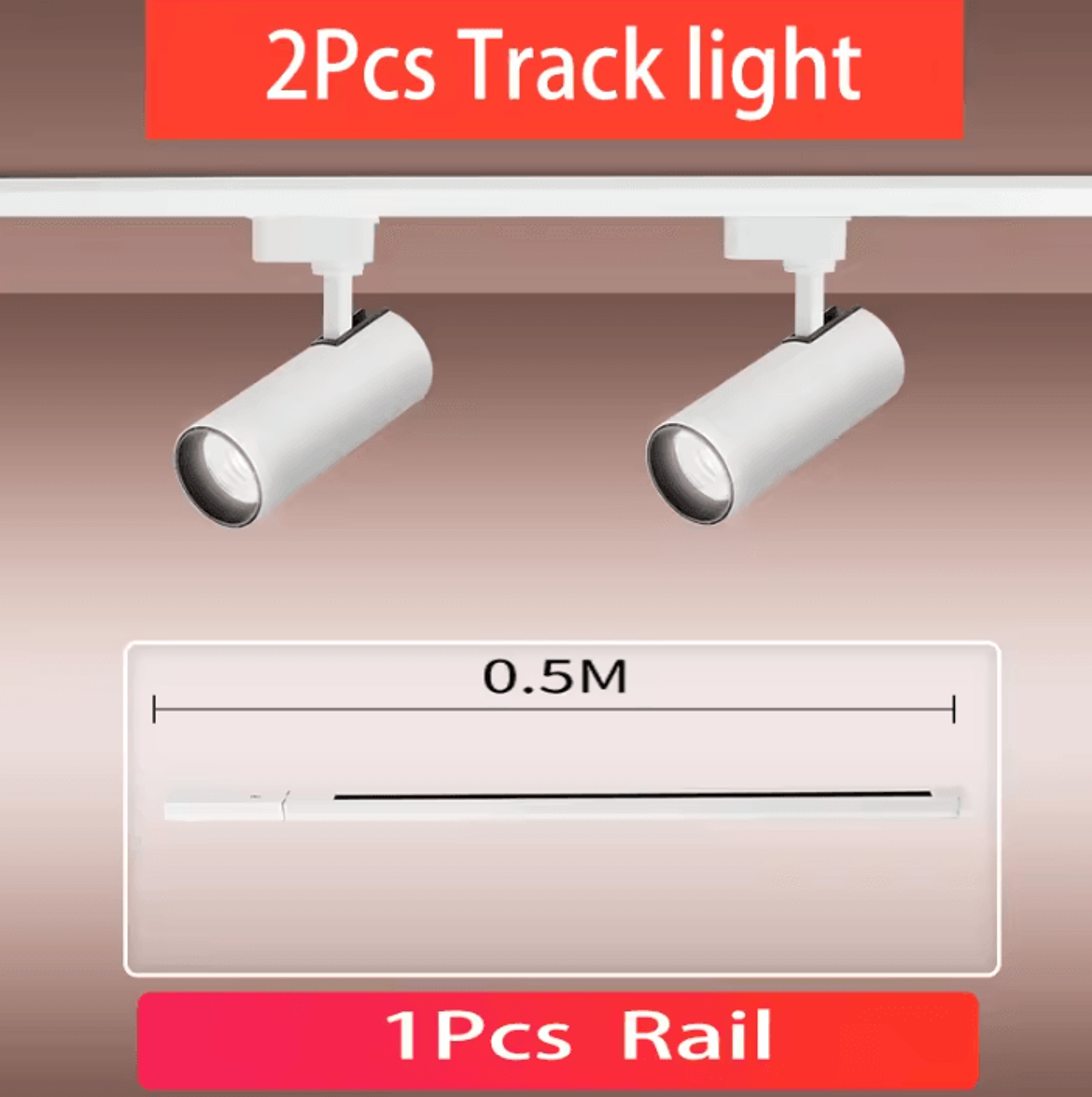 30W LED Track Light Set 220V Adjustable Rail Spotlight For Clothing Stores Shops And Commercial Lig 9